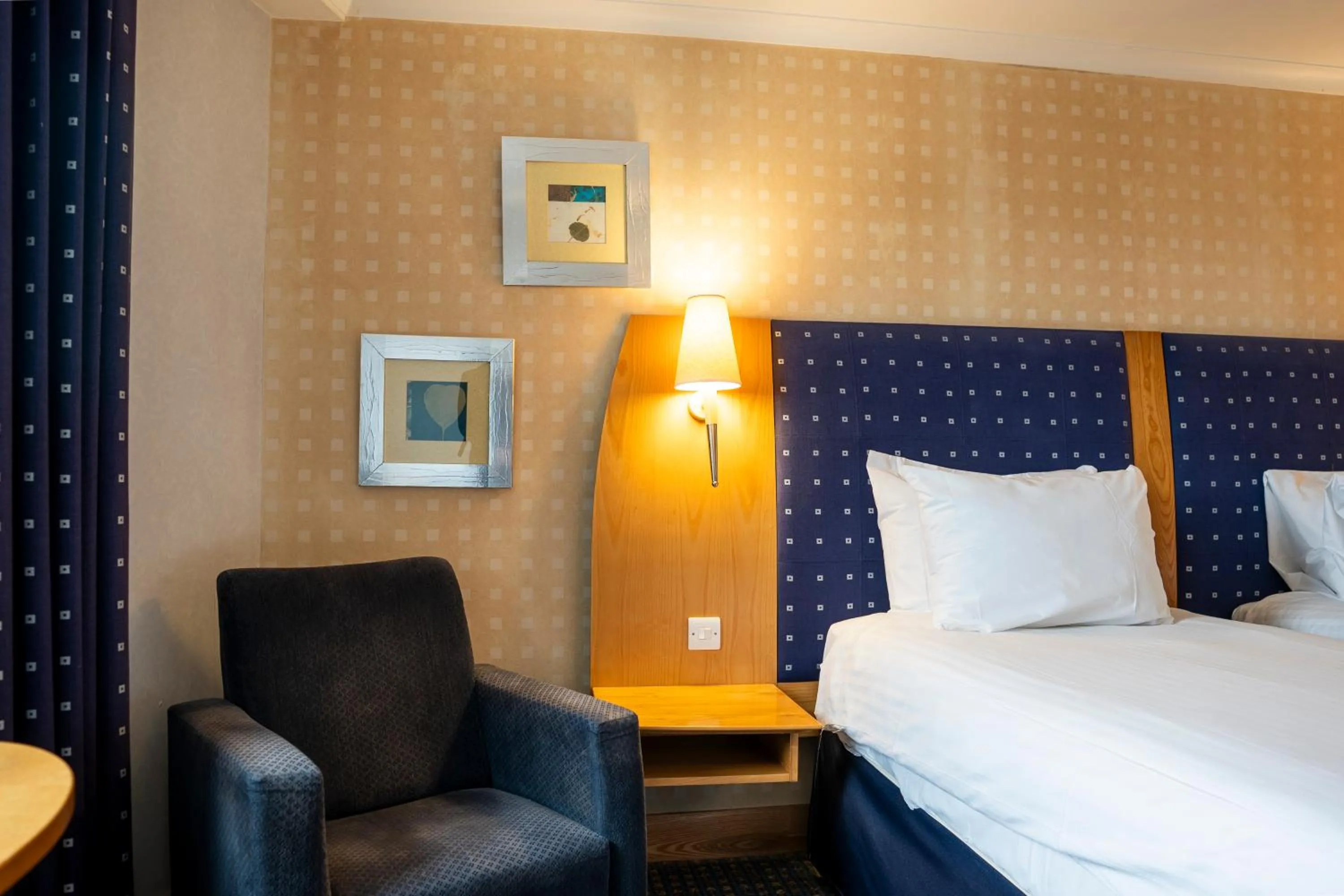 Bed in The Bolton Stadium Hotel, a member of Radisson Individuals