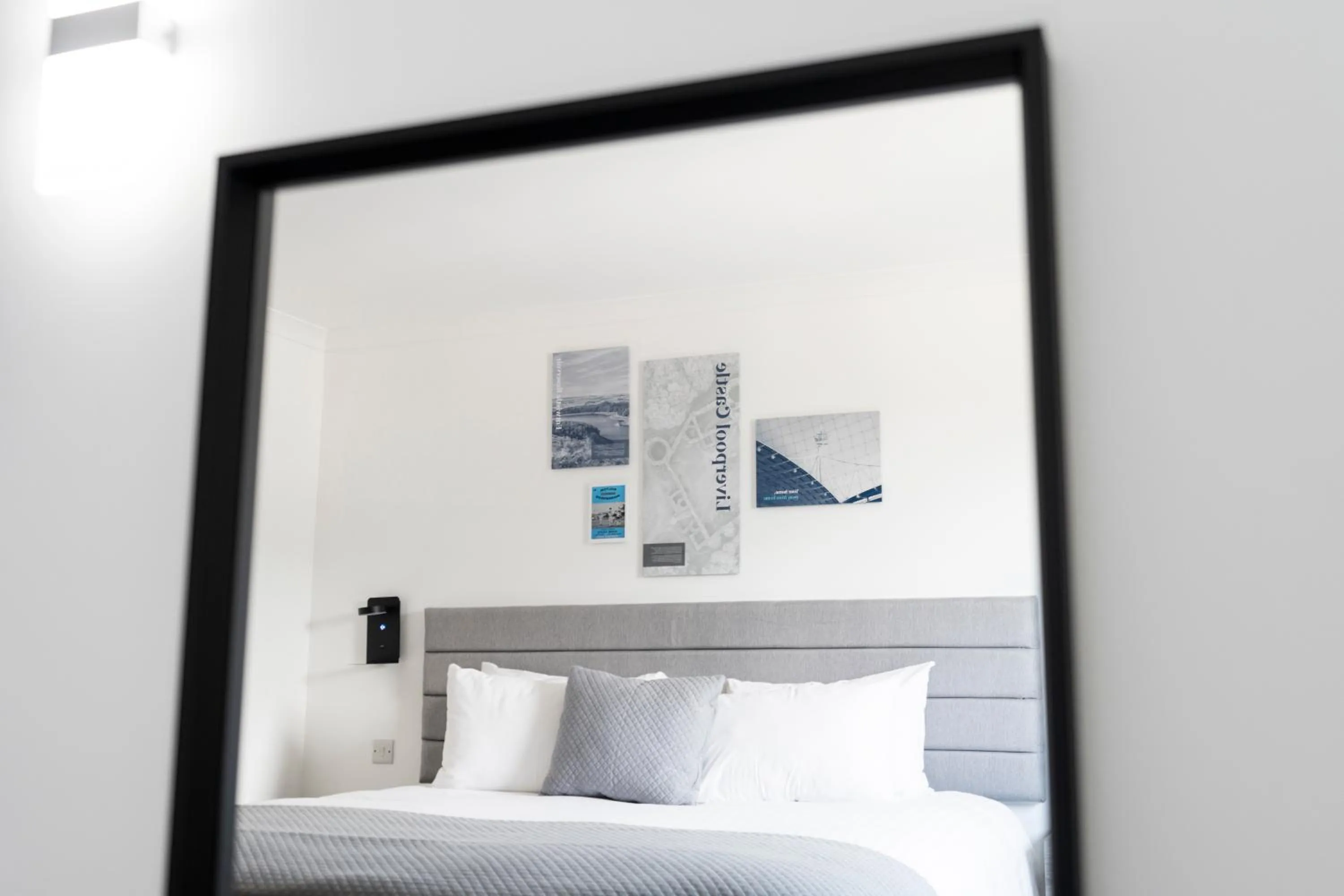 Bed in The Bolton Stadium Hotel, a member of Radisson Individuals