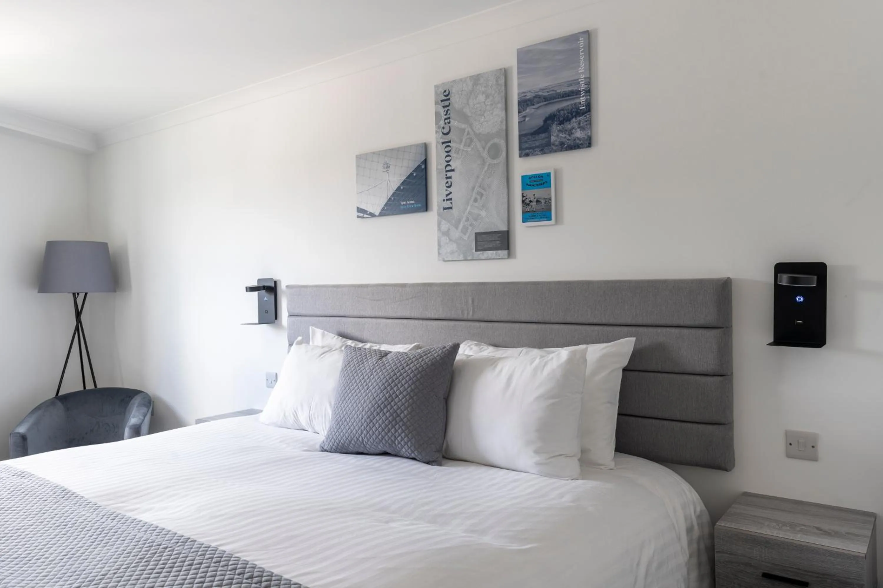 Bed in The Bolton Stadium Hotel, a member of Radisson Individuals