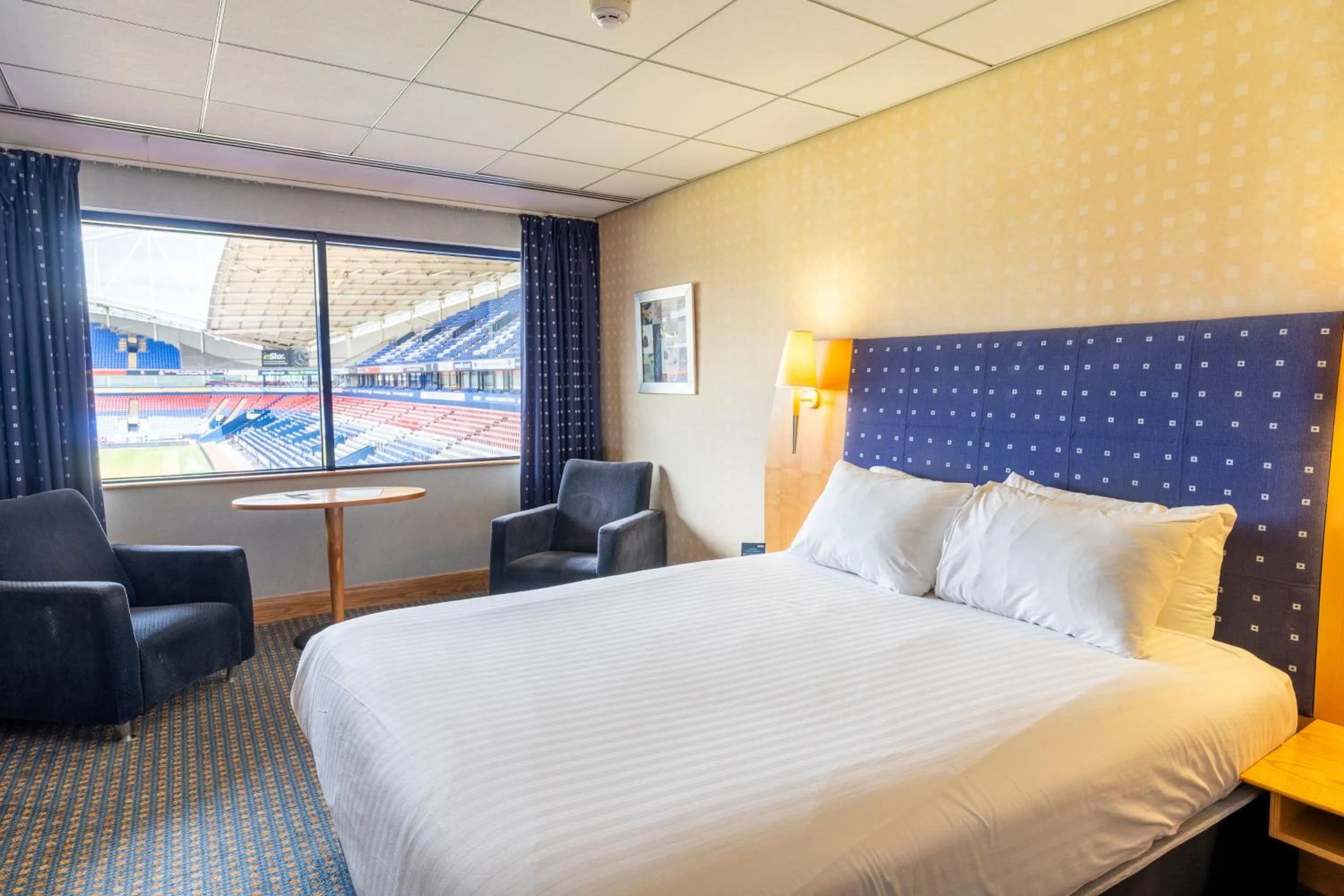 Bed in The Bolton Stadium Hotel, a member of Radisson Individuals