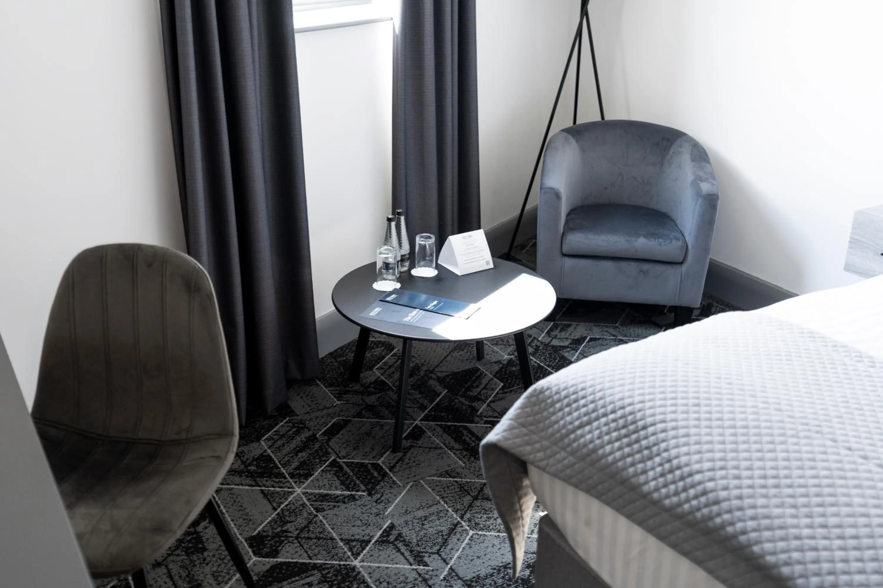 Bed in The Bolton Stadium Hotel, a member of Radisson Individuals