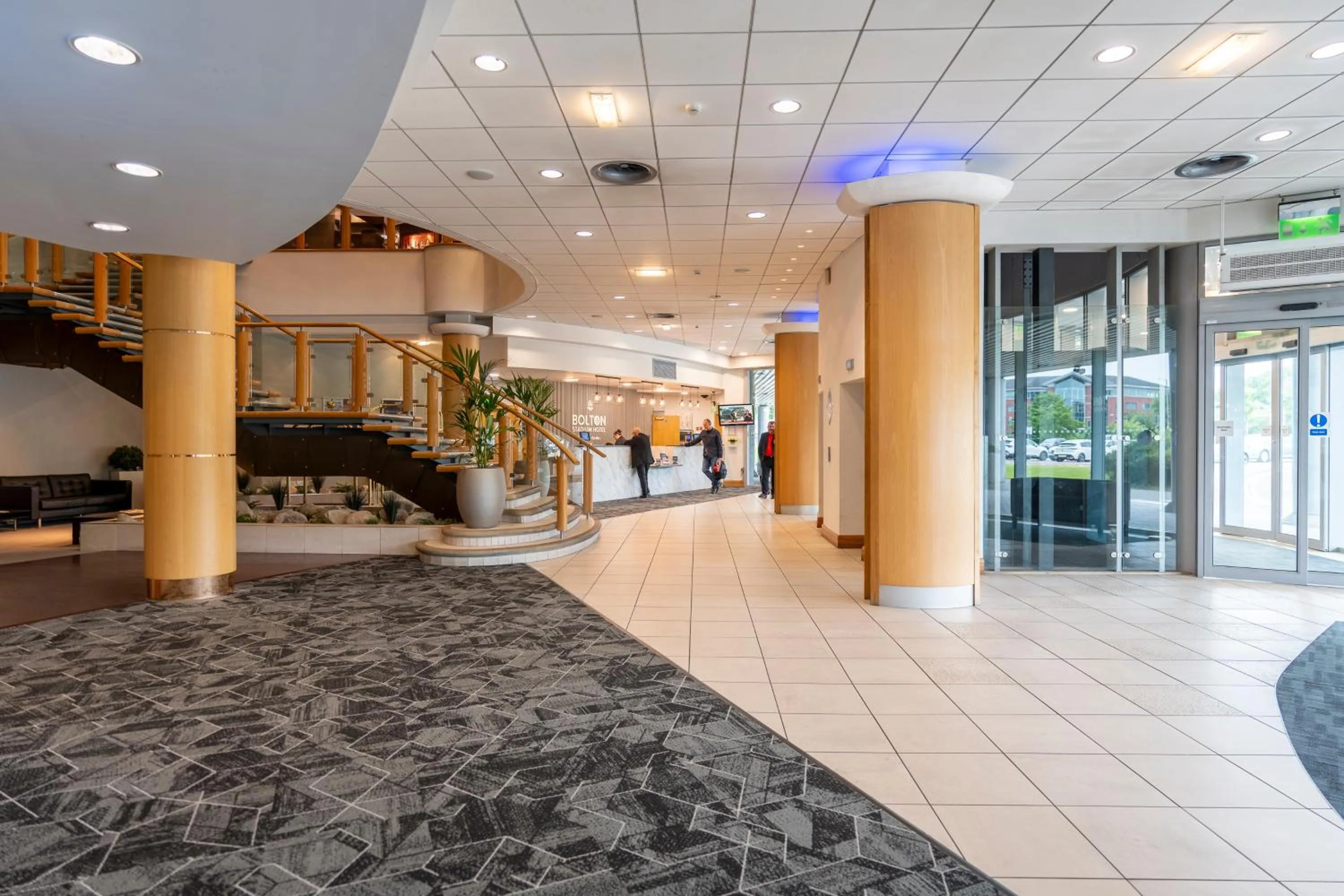 Lobby or reception in The Bolton Stadium Hotel, a member of Radisson Individuals