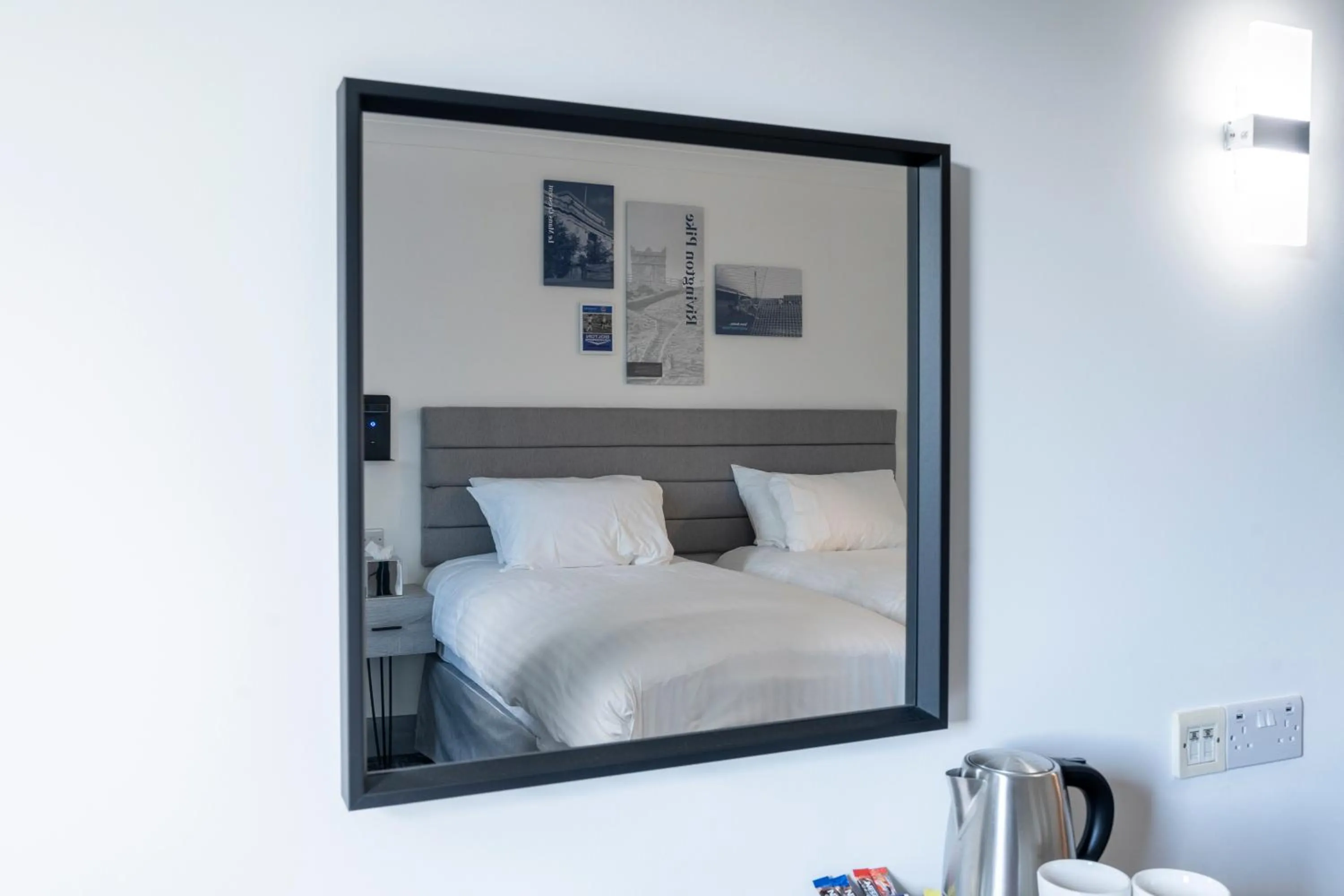 Bed in The Bolton Stadium Hotel, a member of Radisson Individuals