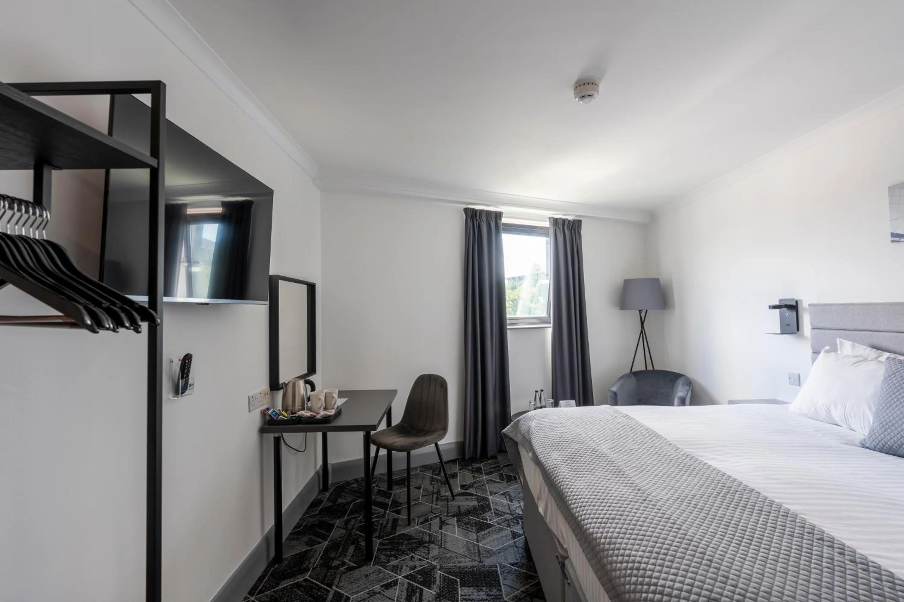 Bed in The Bolton Stadium Hotel, a member of Radisson Individuals