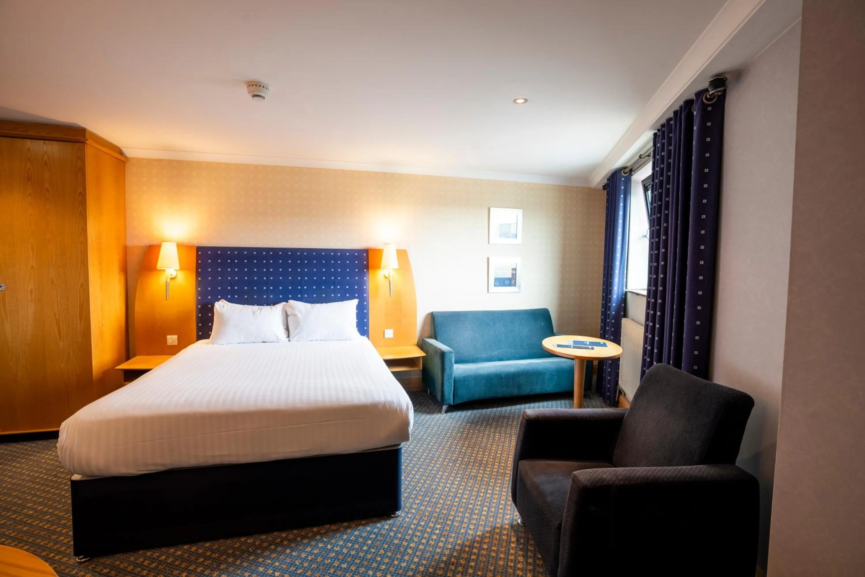 Bed in The Bolton Stadium Hotel, a member of Radisson Individuals