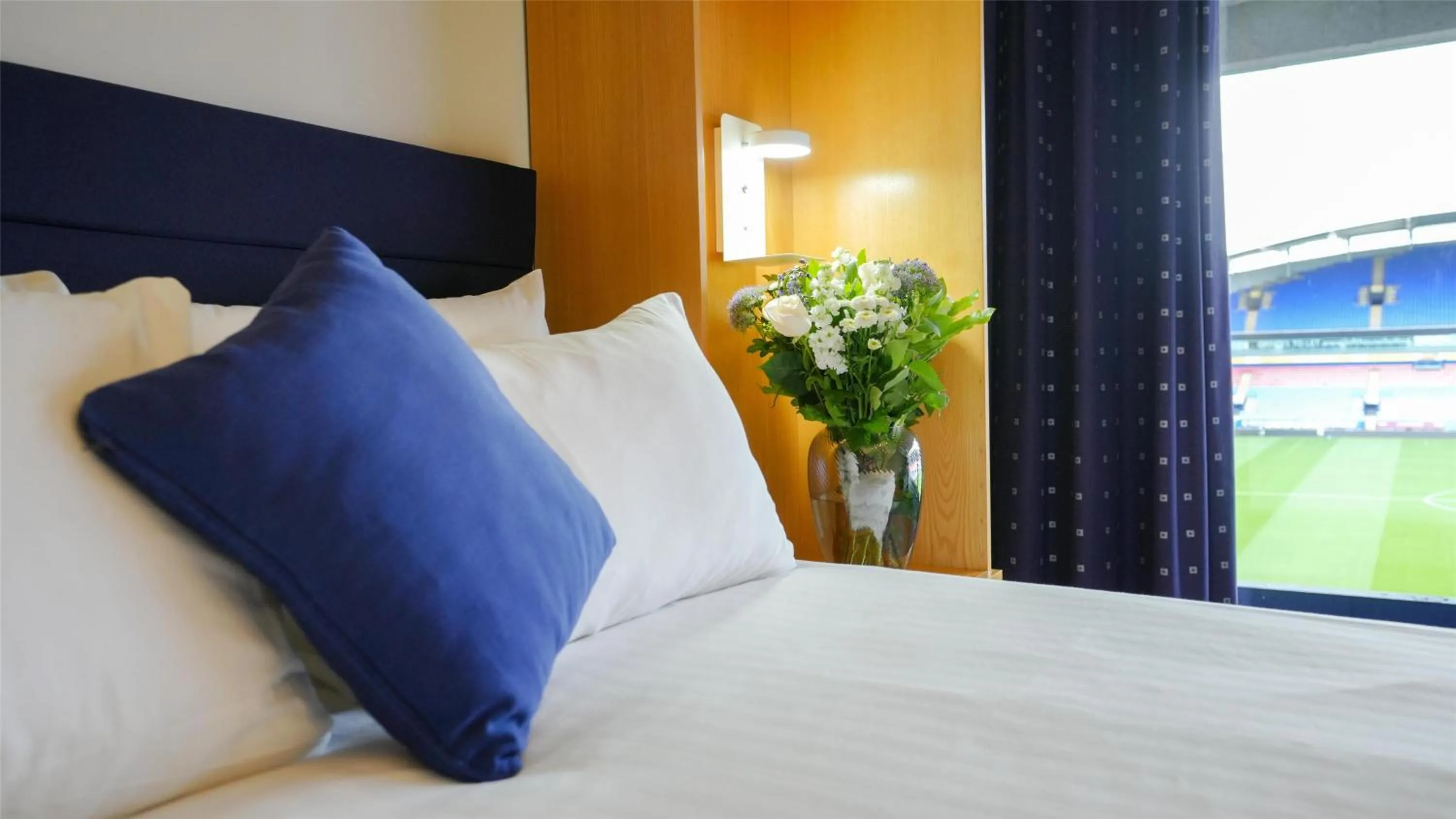 Bedroom, Bed in The Bolton Stadium Hotel, a member of Radisson Individuals