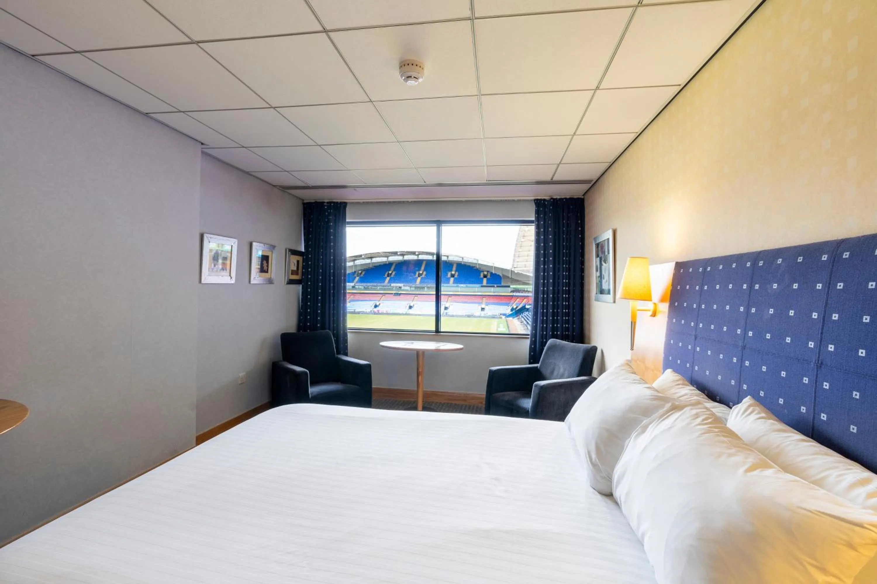 Bed in The Bolton Stadium Hotel, a member of Radisson Individuals
