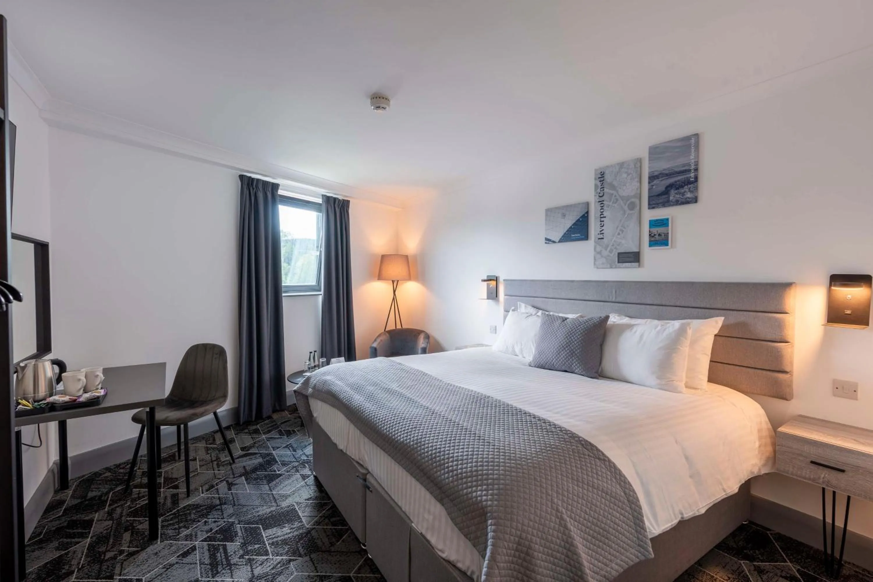 Bedroom, Bed in The Bolton Stadium Hotel, a member of Radisson Individuals