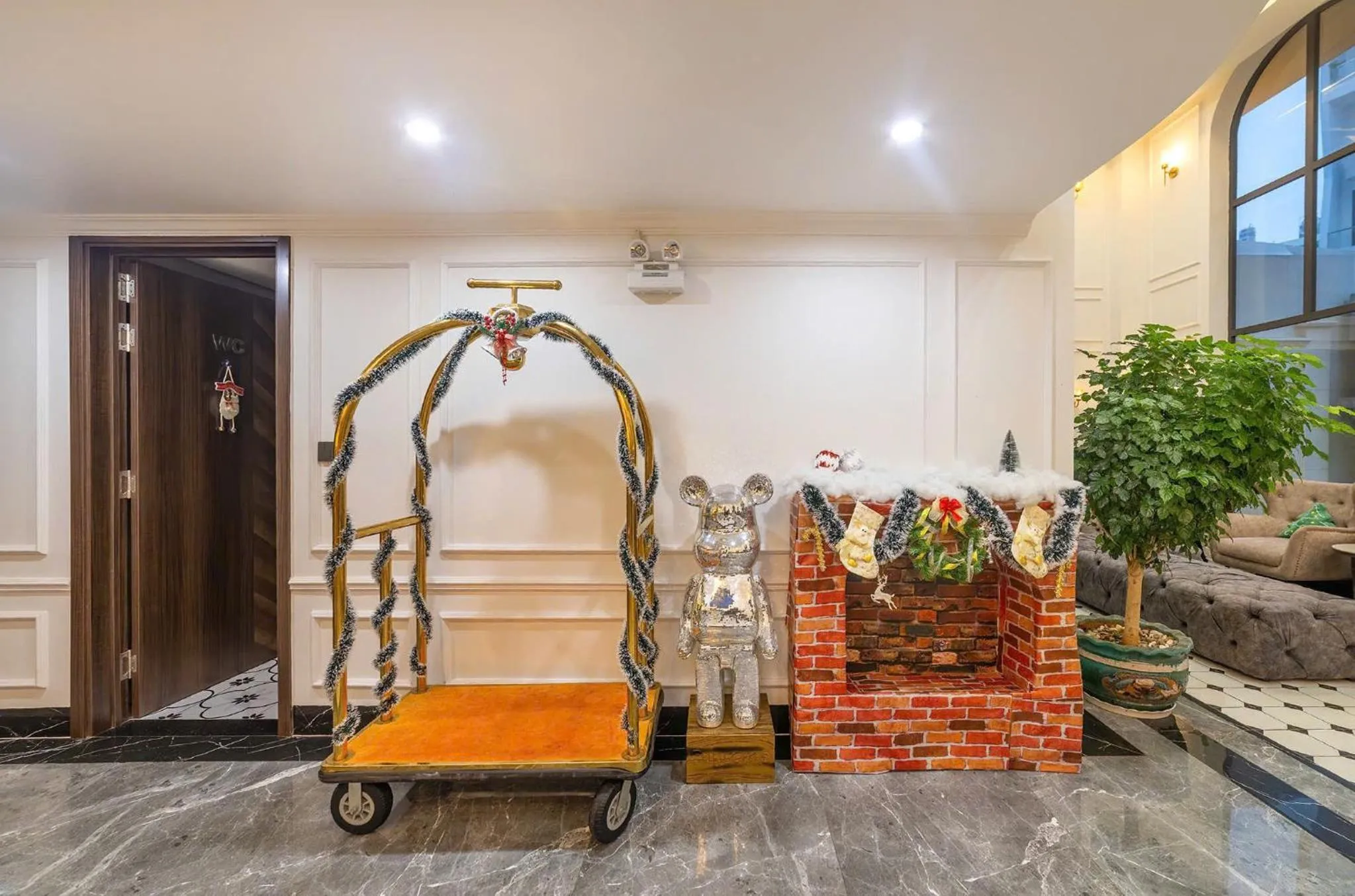 Living room in Green LP Hotel & Apartment