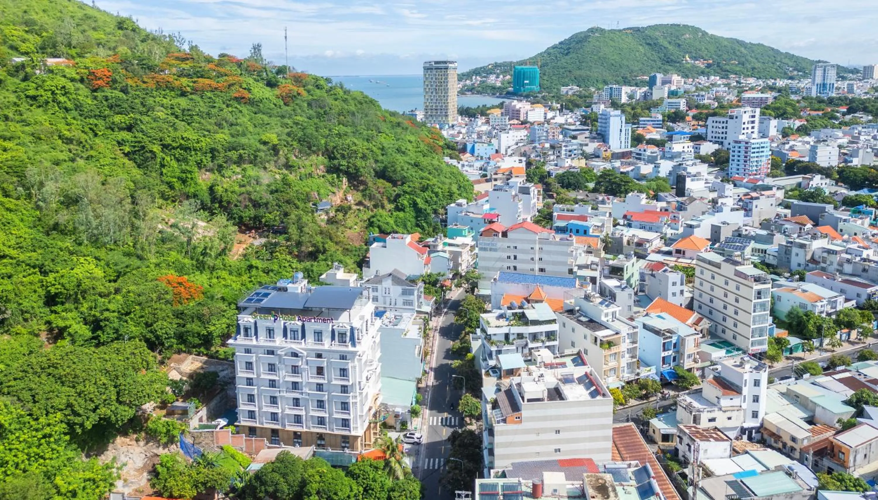 Bird's eye view in Green LP Hotel & Apartment