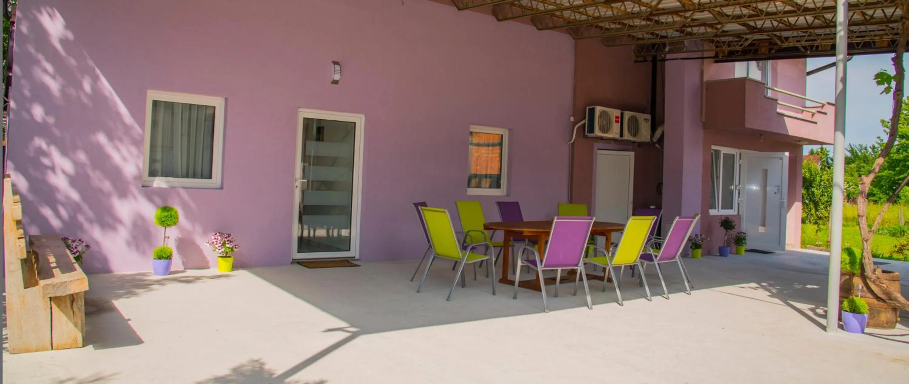 Property building in Rooms Garden Zagreb Airport