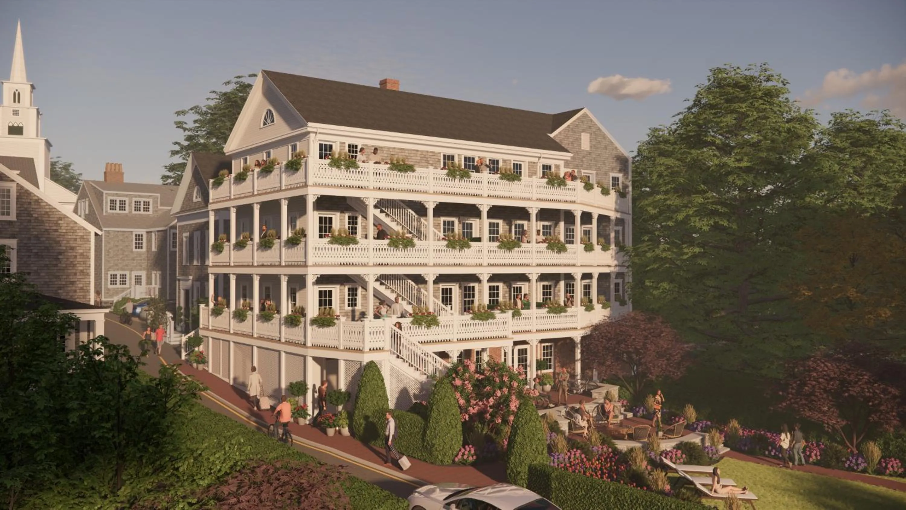 Property building in Nantucket Resort Collection