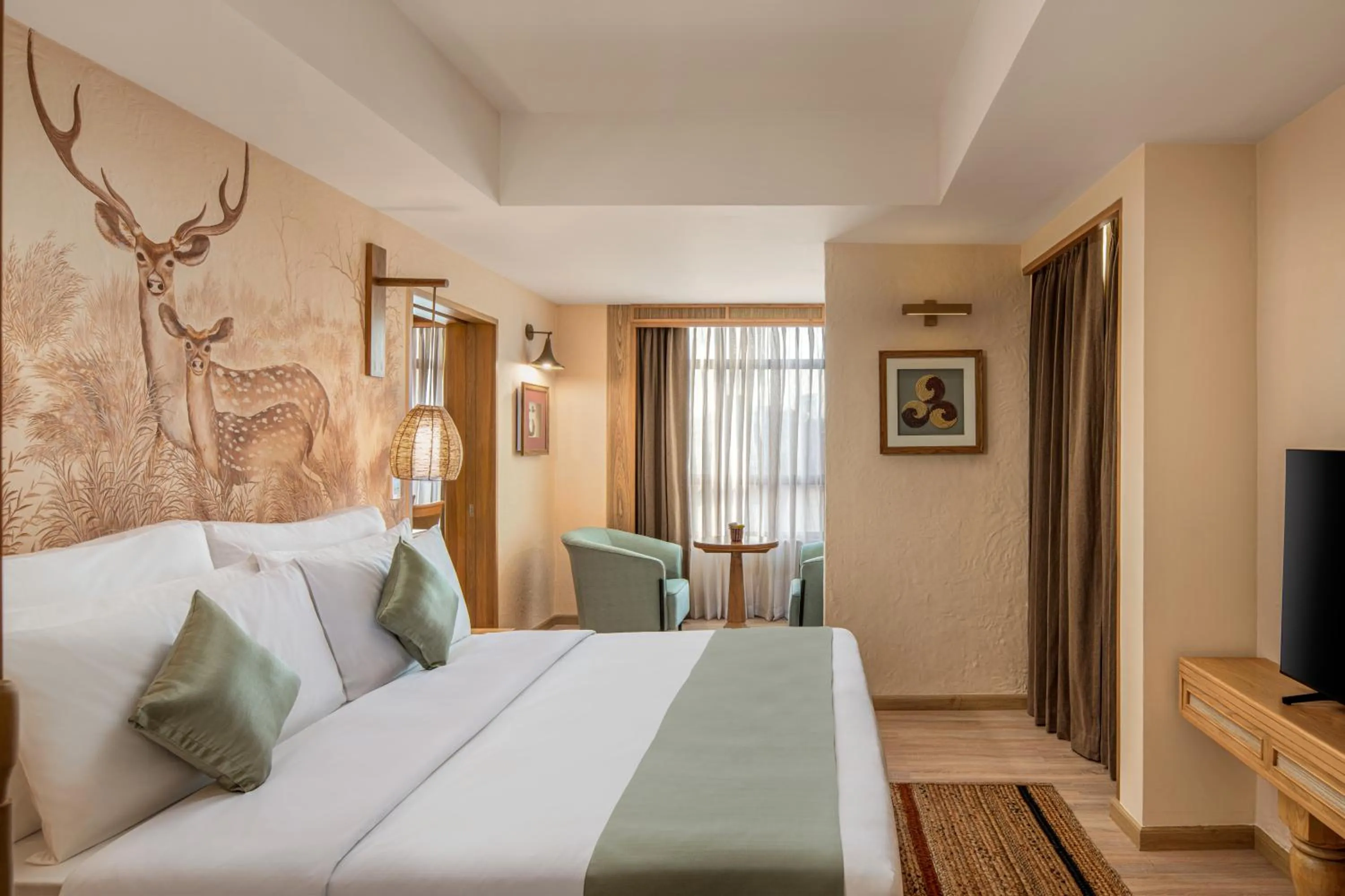 Bed in Varnabas Museum Hotel