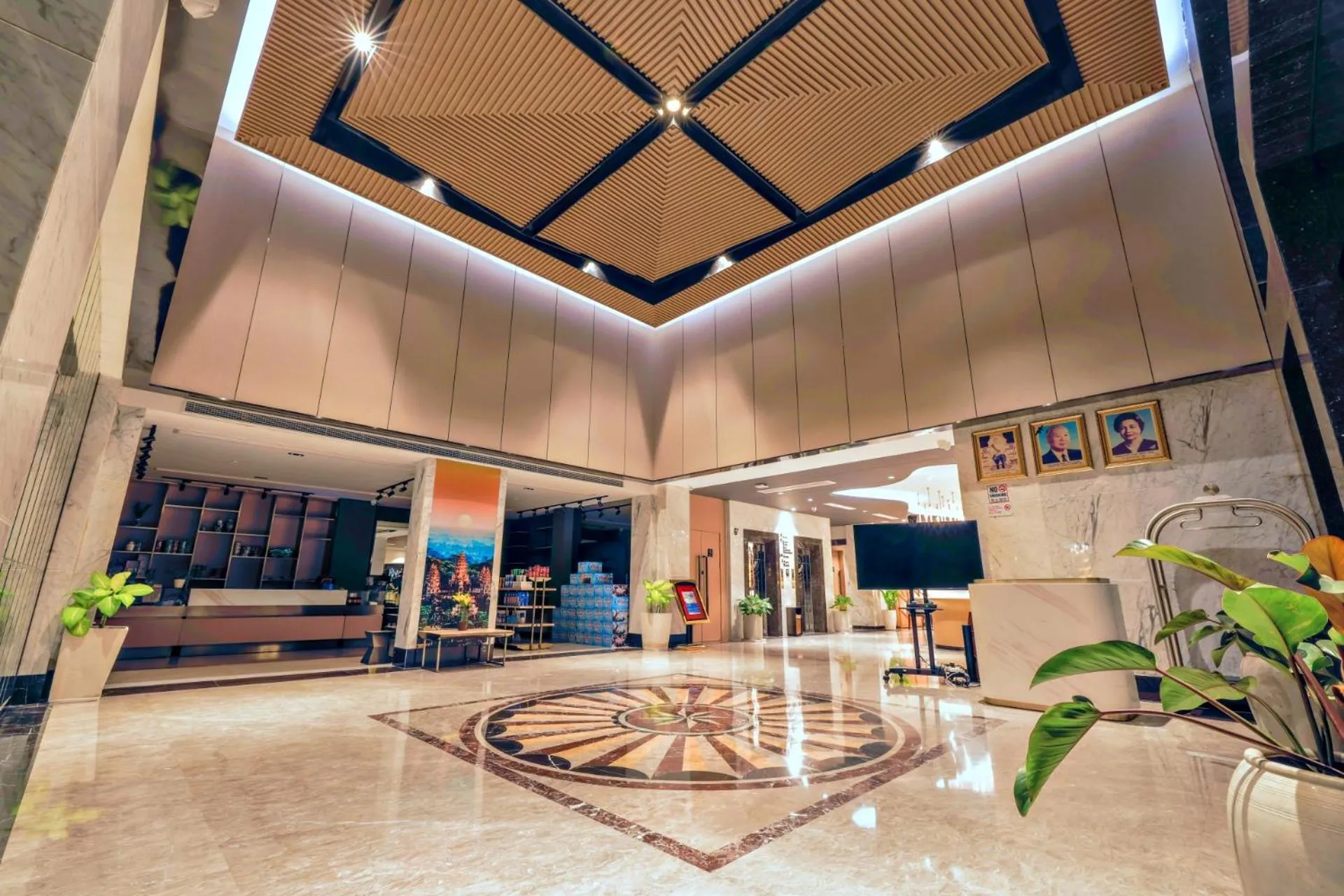 Lobby or reception in Marco Polo Hotel