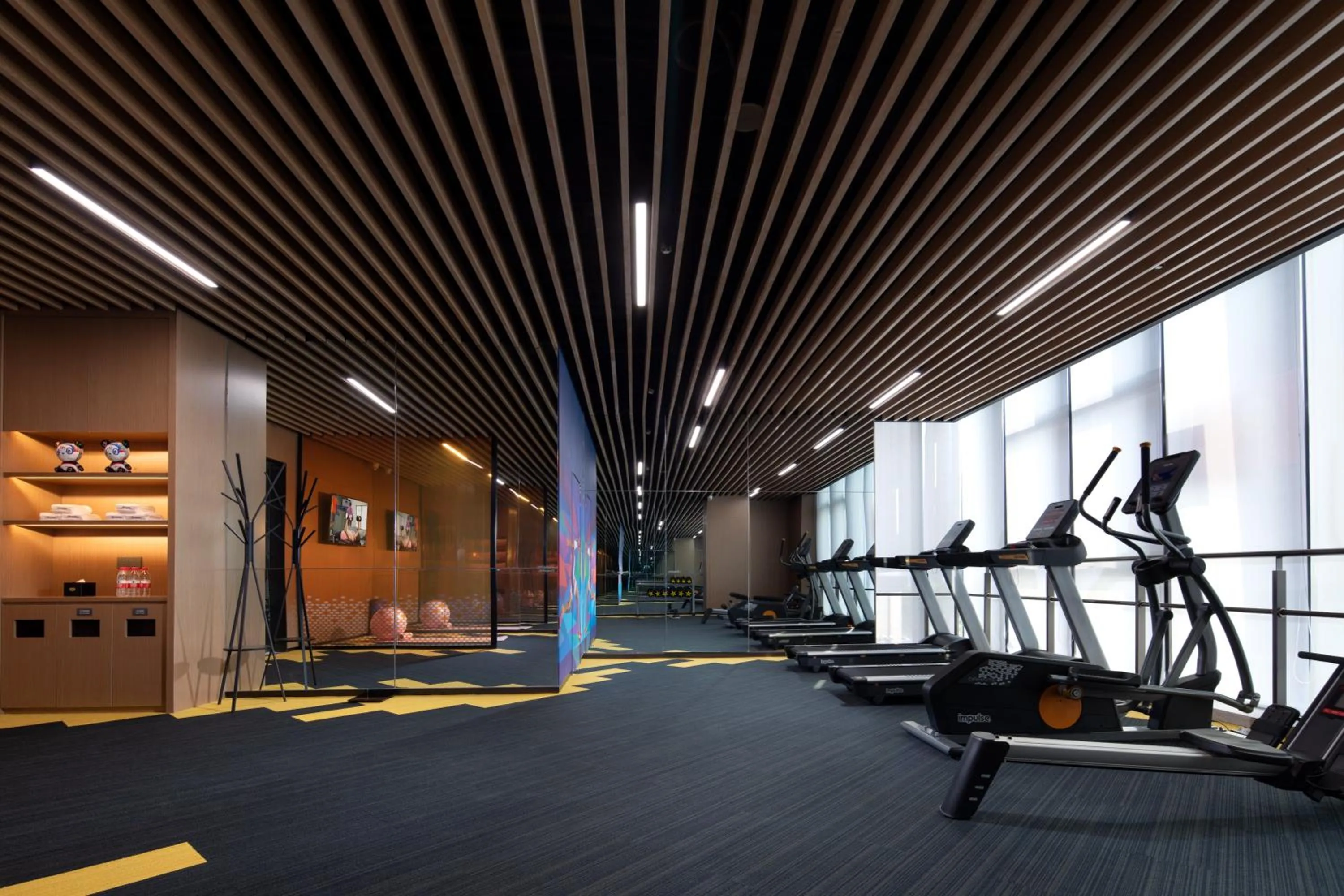 Fitness centre/facilities in Hampton by Hilton Guigang