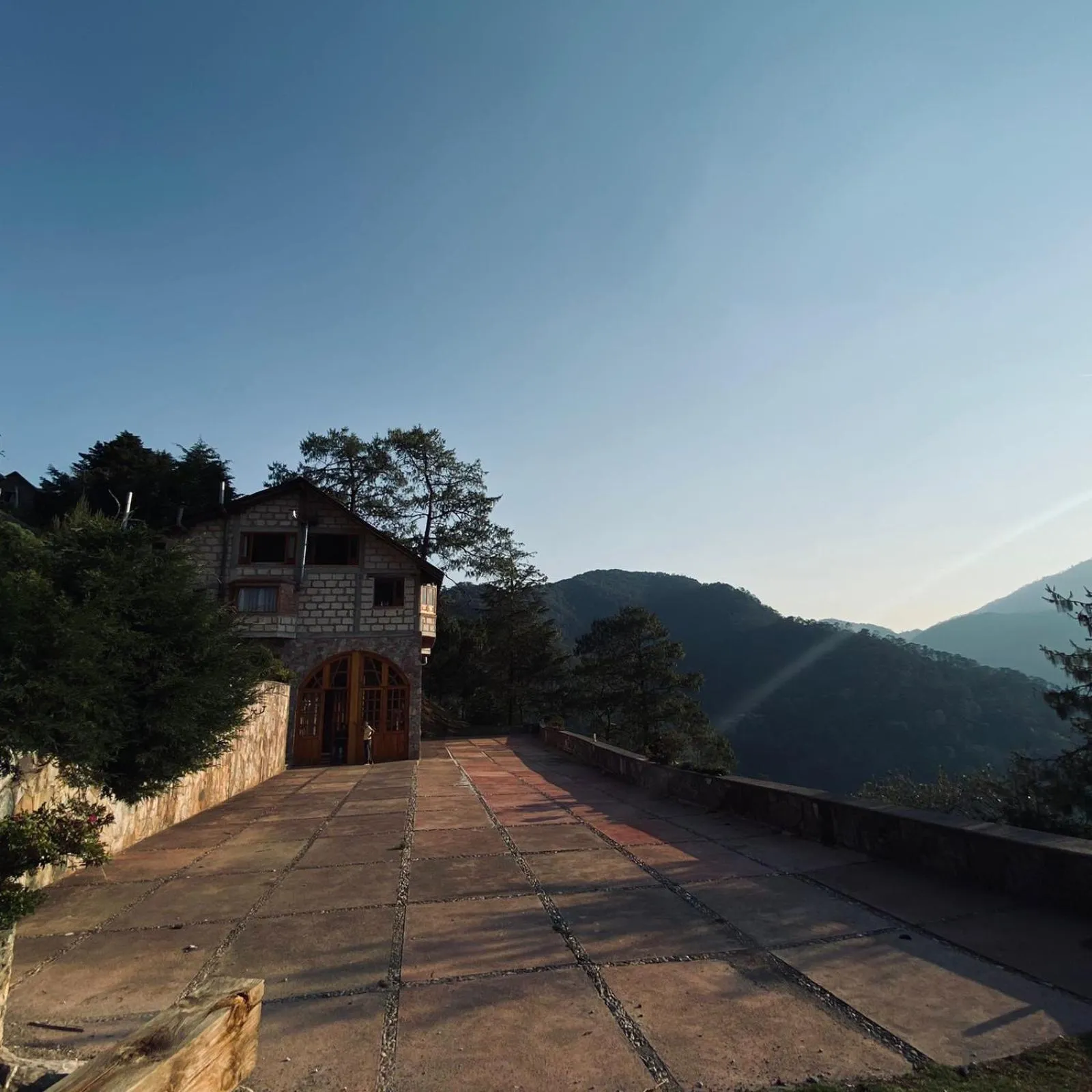 Patio in Cabañas 5 Pinos