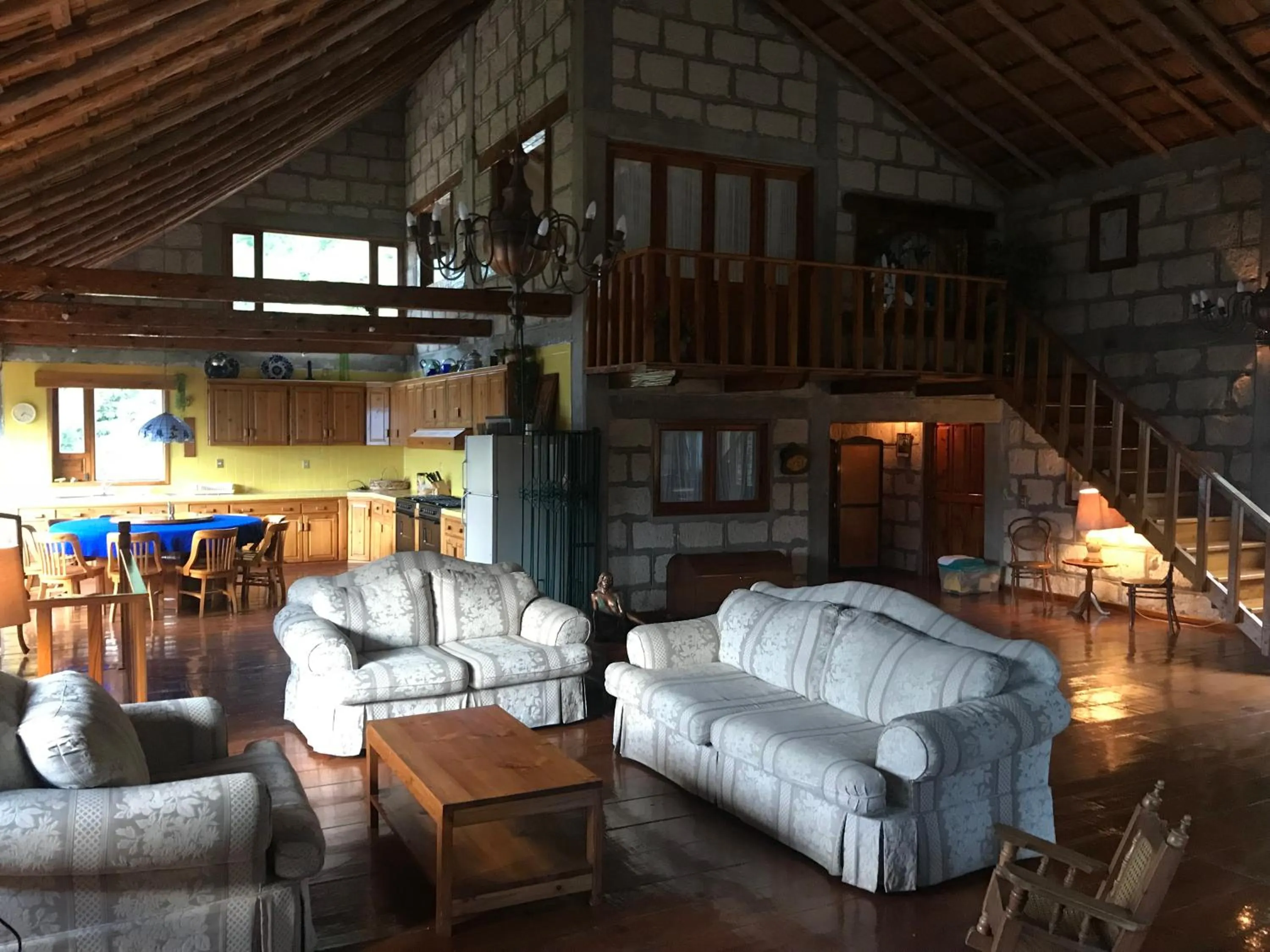 Living room in Cabañas 5 Pinos