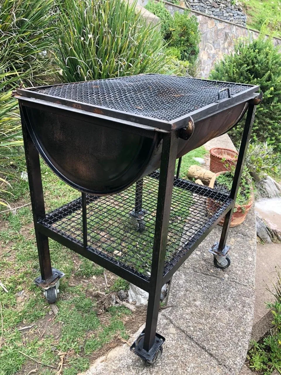 BBQ facilities in Cabañas 5 Pinos