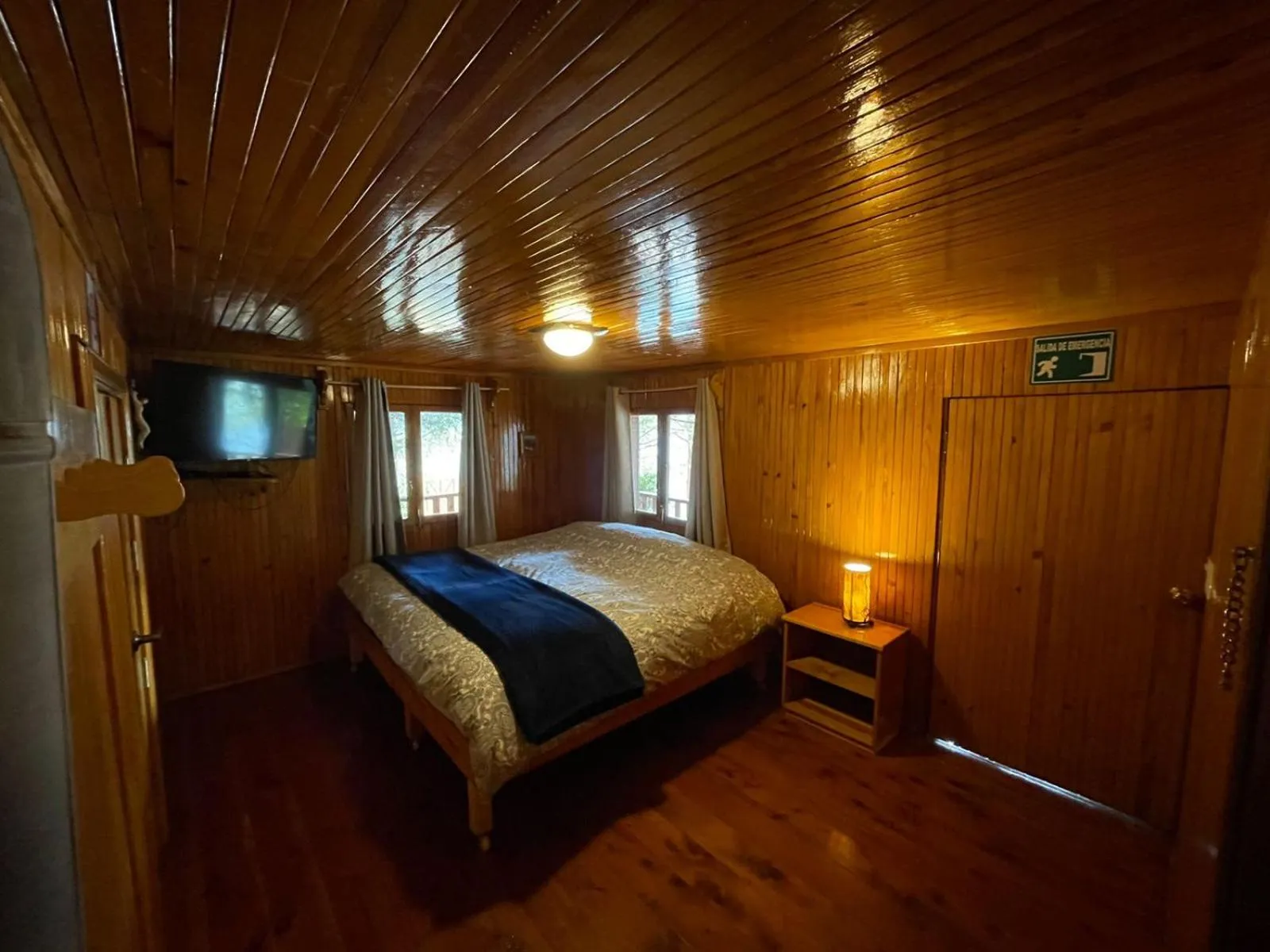 Bed in Cabañas 5 Pinos