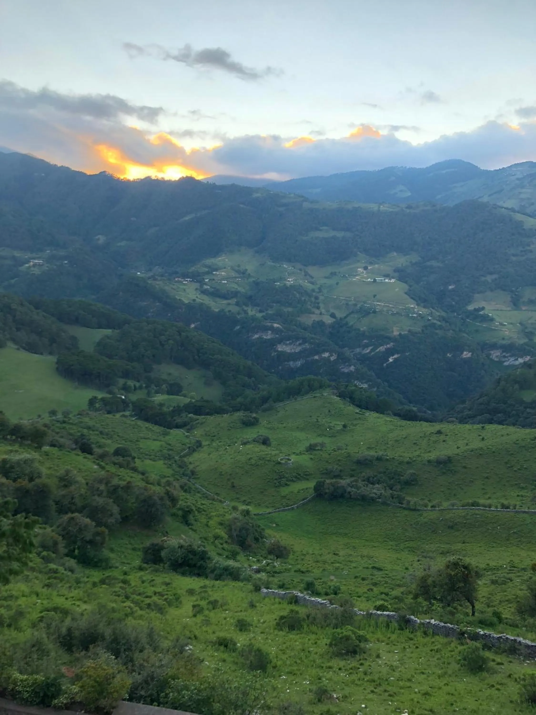 Natural landscape in Cabañas 5 Pinos
