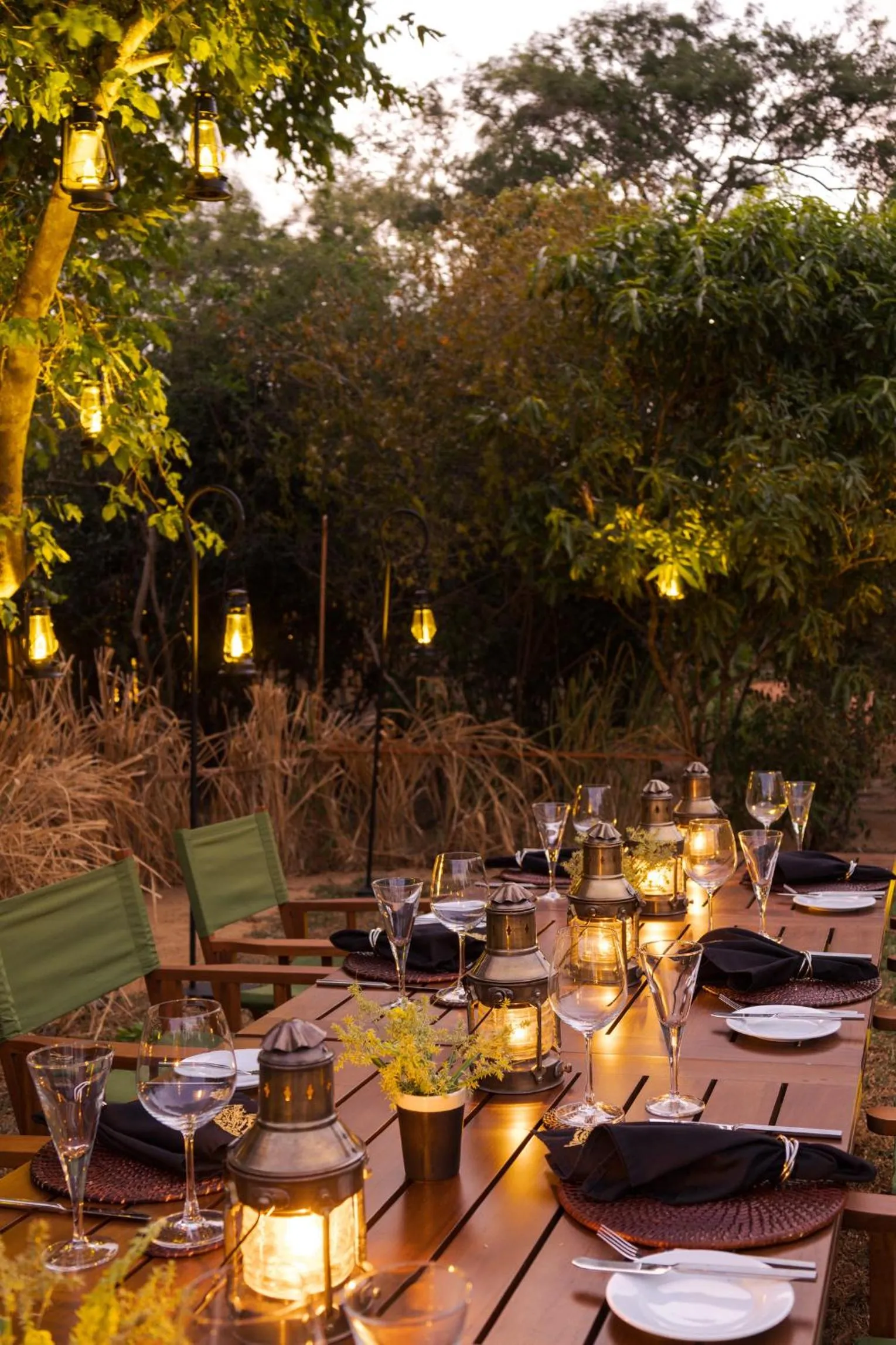 Dining area in Taru Villas Villu - Wilpattu