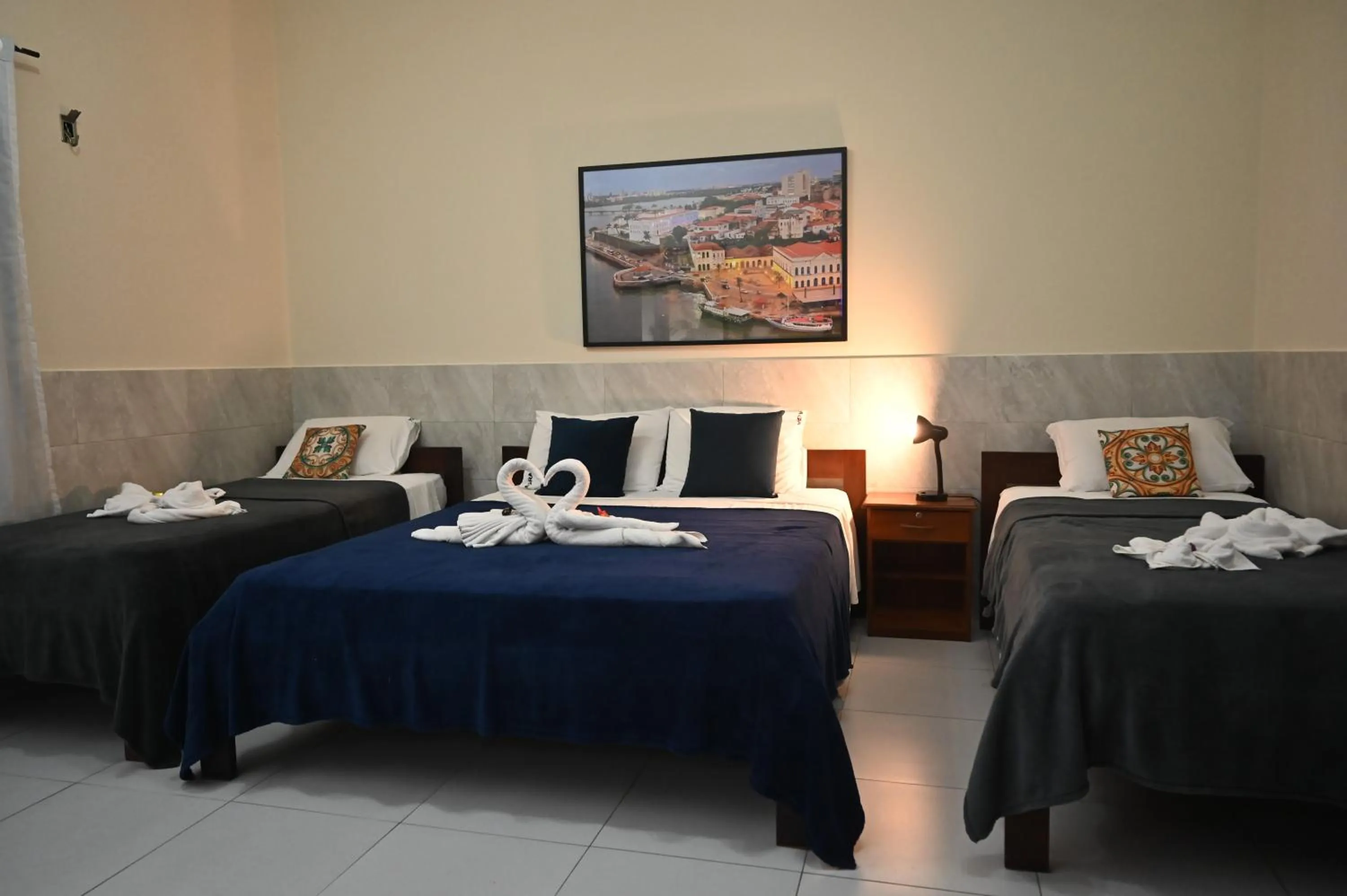 Bed in Pousada Paraíso dos Lençóis