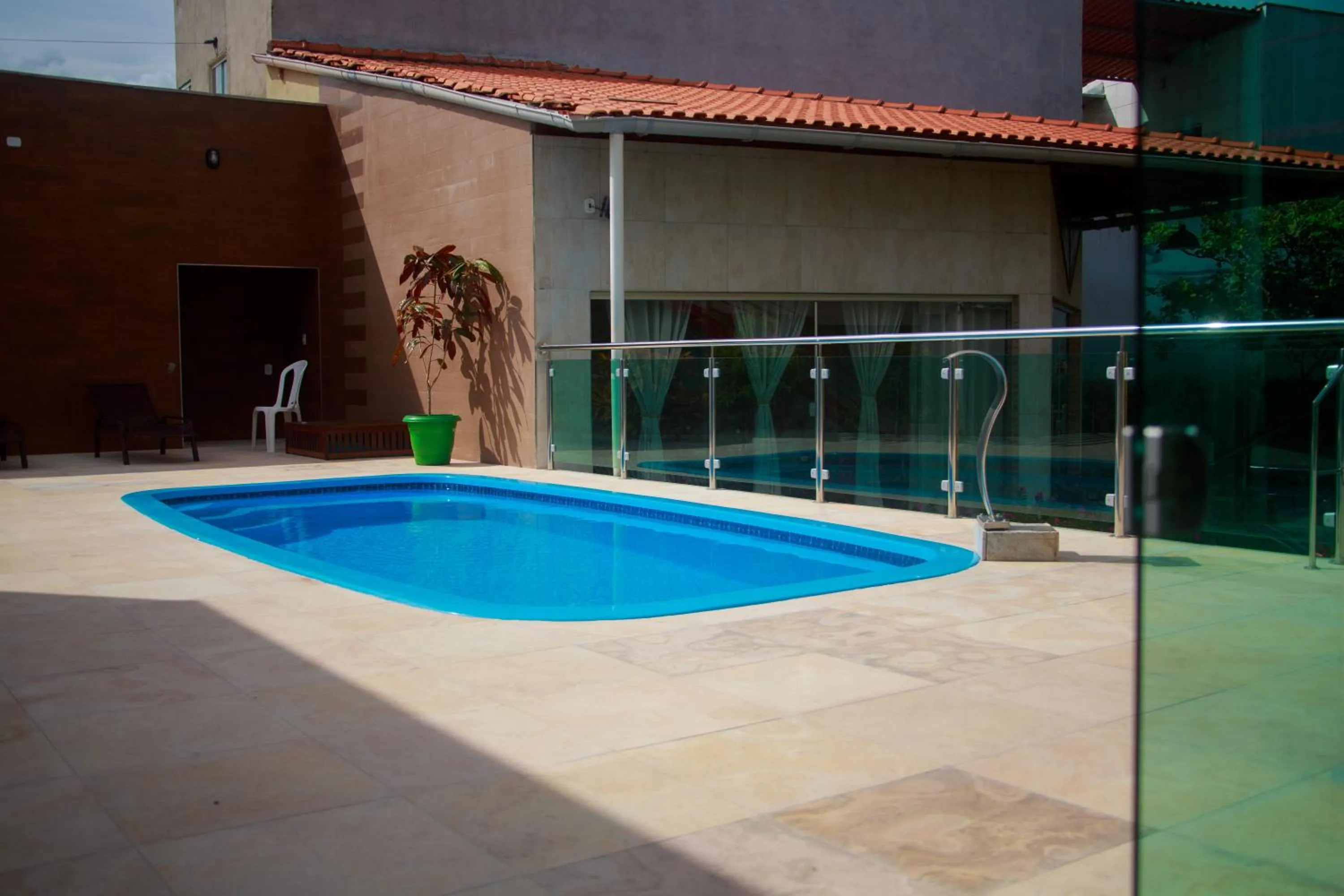 Swimming pool in Pousada Paraíso dos Lençóis