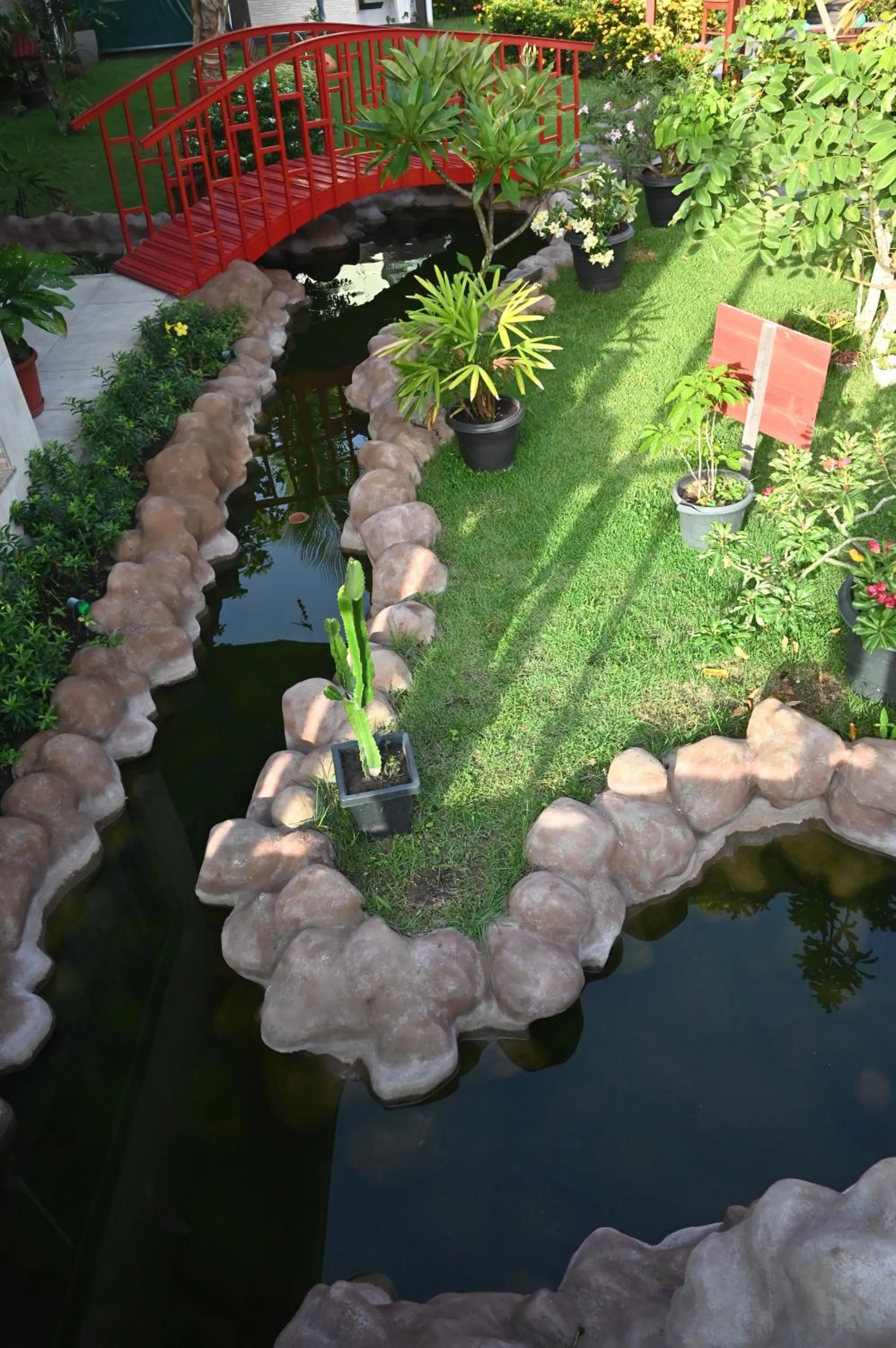 Garden in Pousada Paraíso dos Lençóis