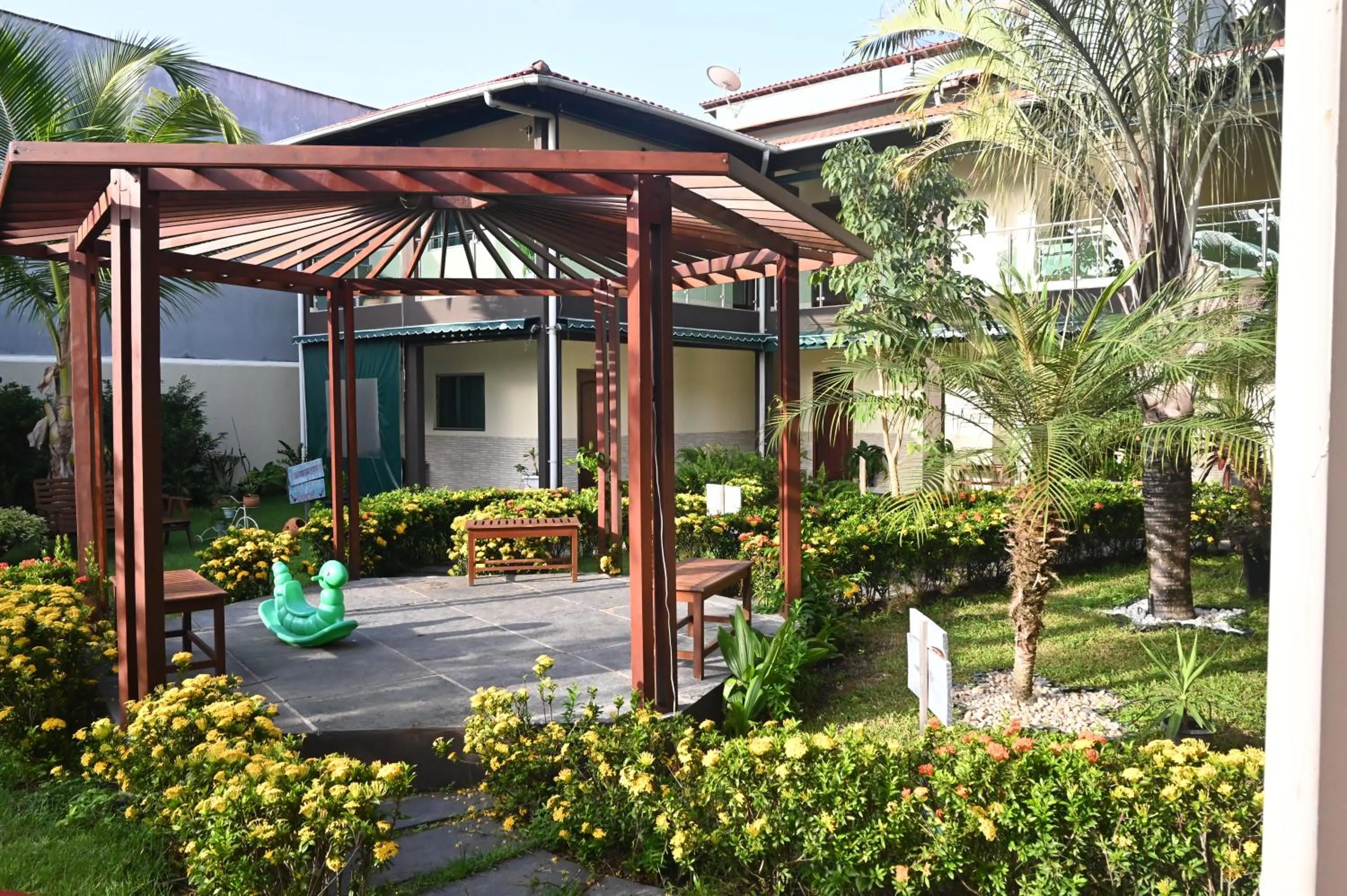 Garden in Pousada Paraíso dos Lençóis