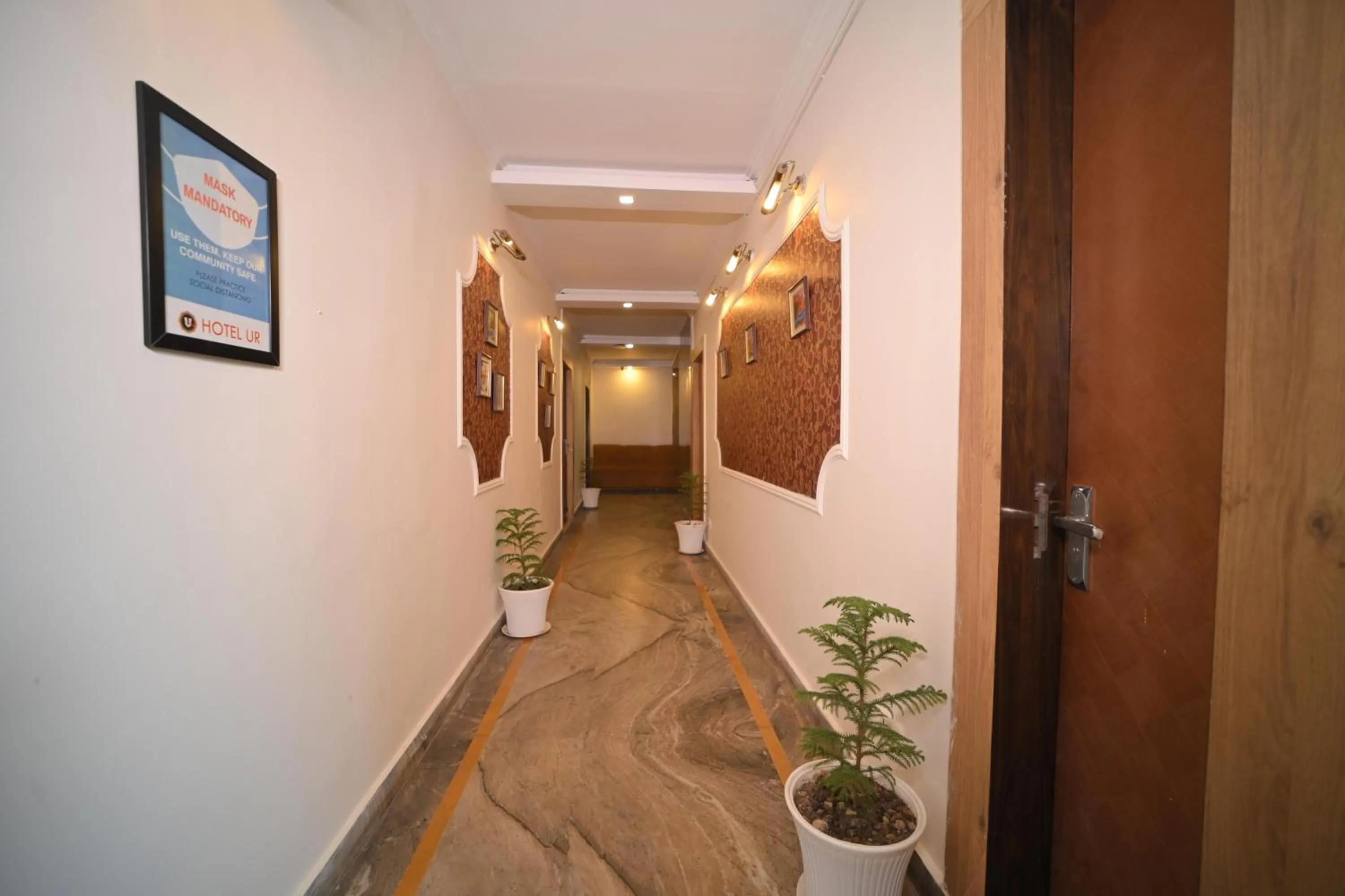 Lobby or reception in HOTEL UR