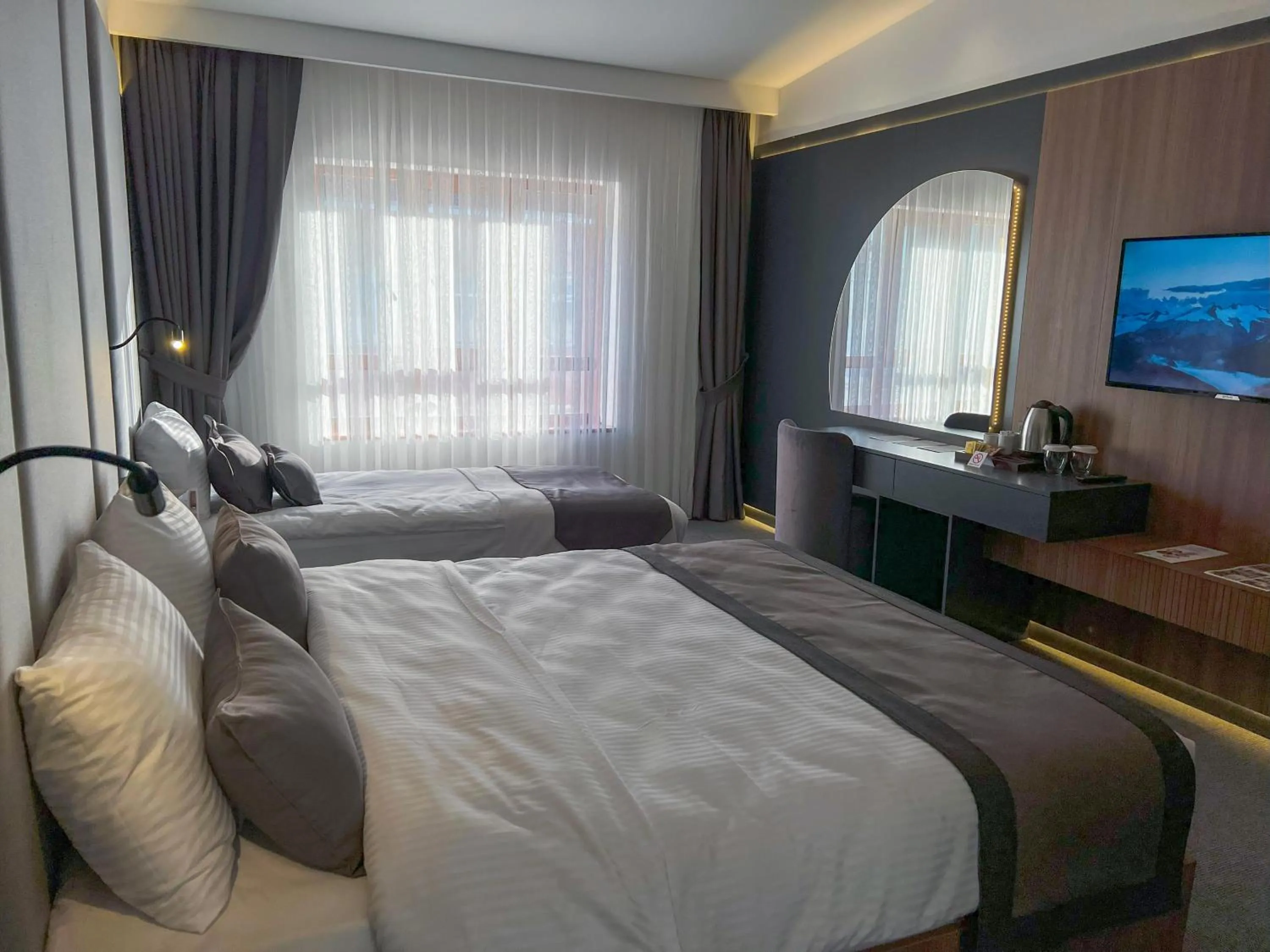 Bed in Sera Lake Center Hotel