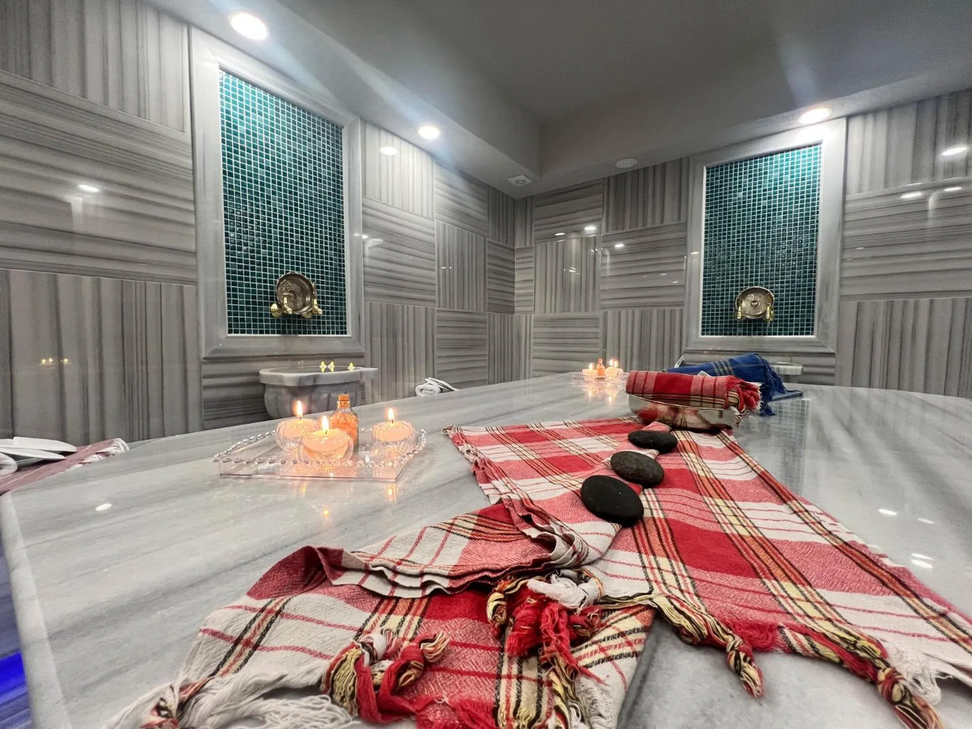 Steam room in Sera Lake Center Hotel