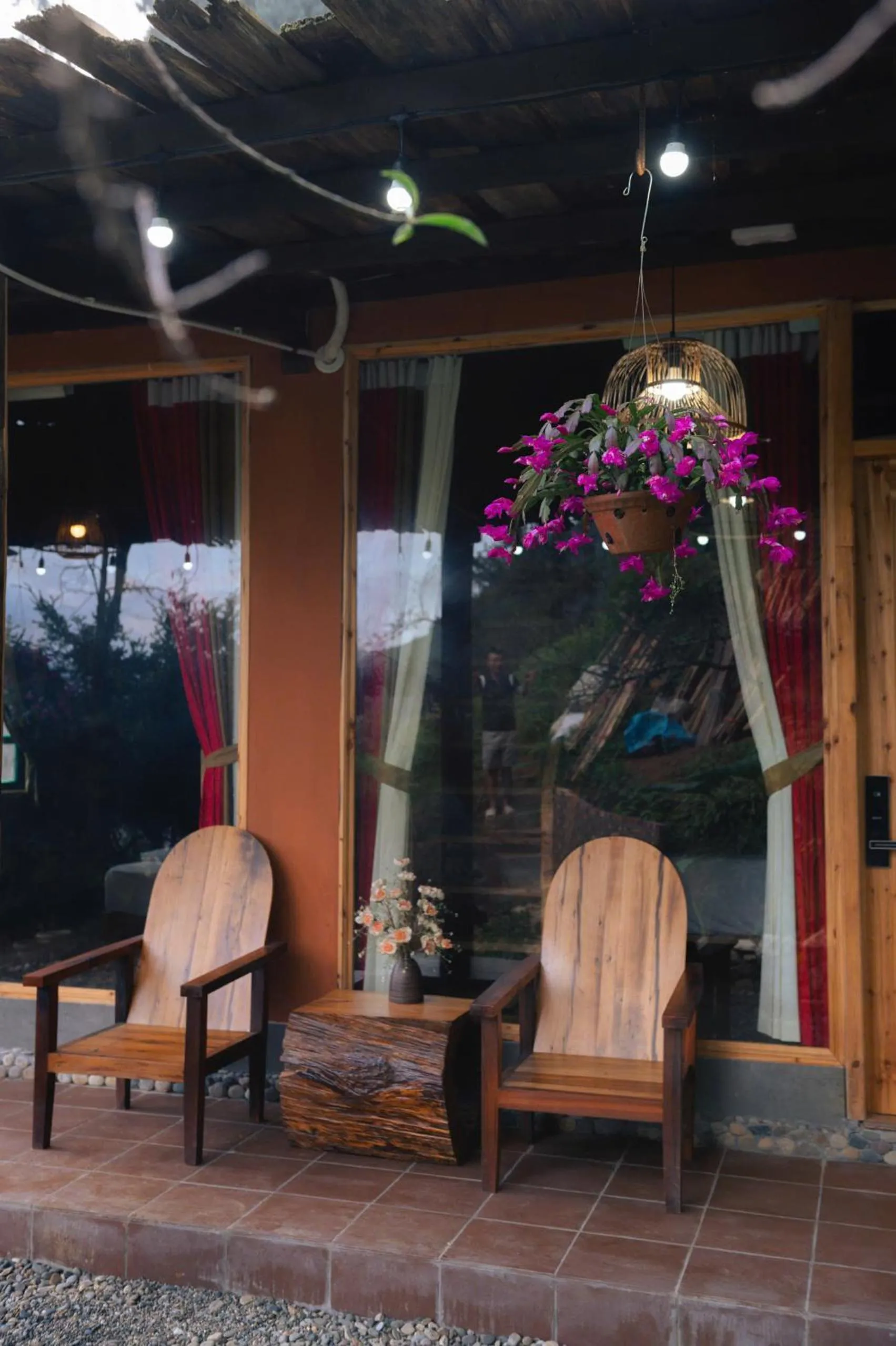 Seating area in Sapa Chill Retreat