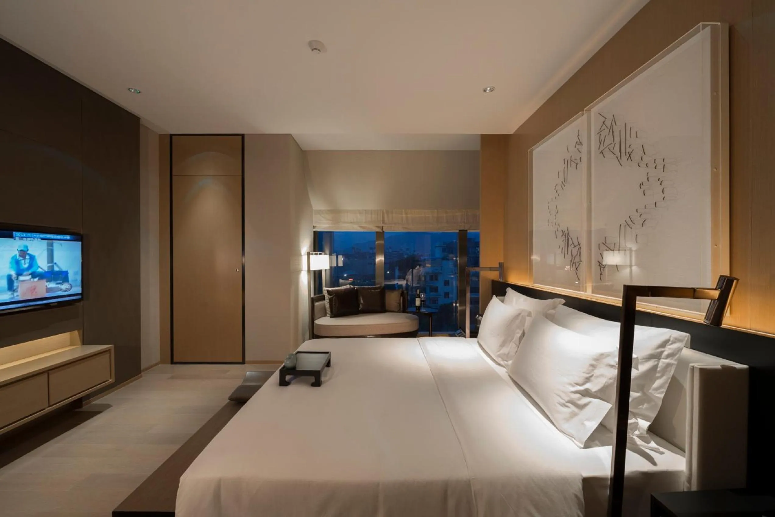 Bedroom, Bed in Shenzhen Hui Hotel (Huaqiang NorthBusiness Zone)