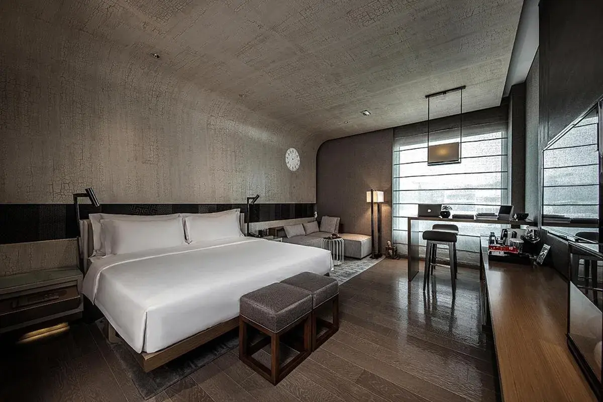 Deluxe King Room in Shenzhen Hui Hotel (Huaqiang NorthBusiness Zone) Deluxe King Room in Shenzhen Hui Hotel (Huaqiang NorthBusiness Zone)