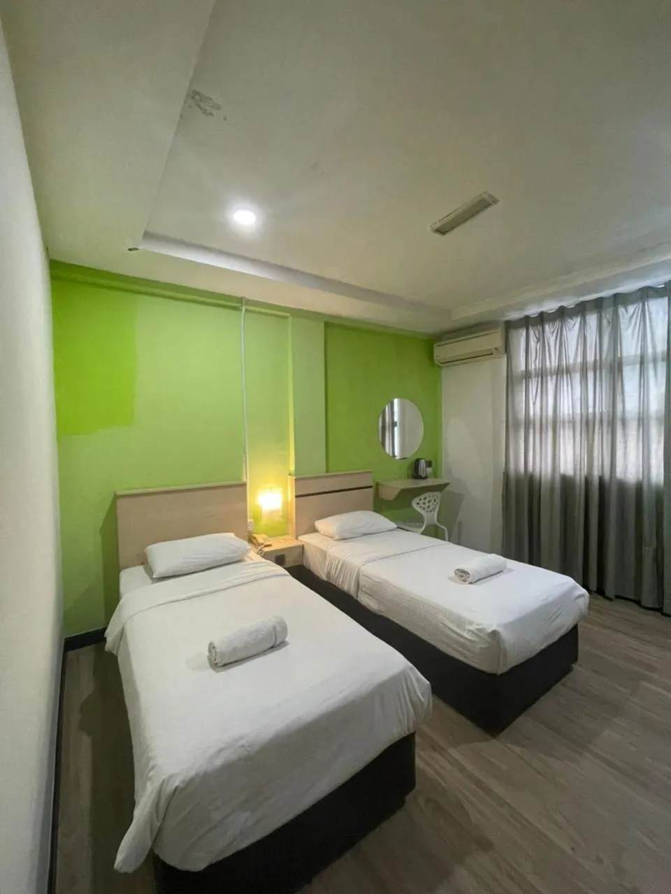 Bed in Merlin Hotel George Town Penang