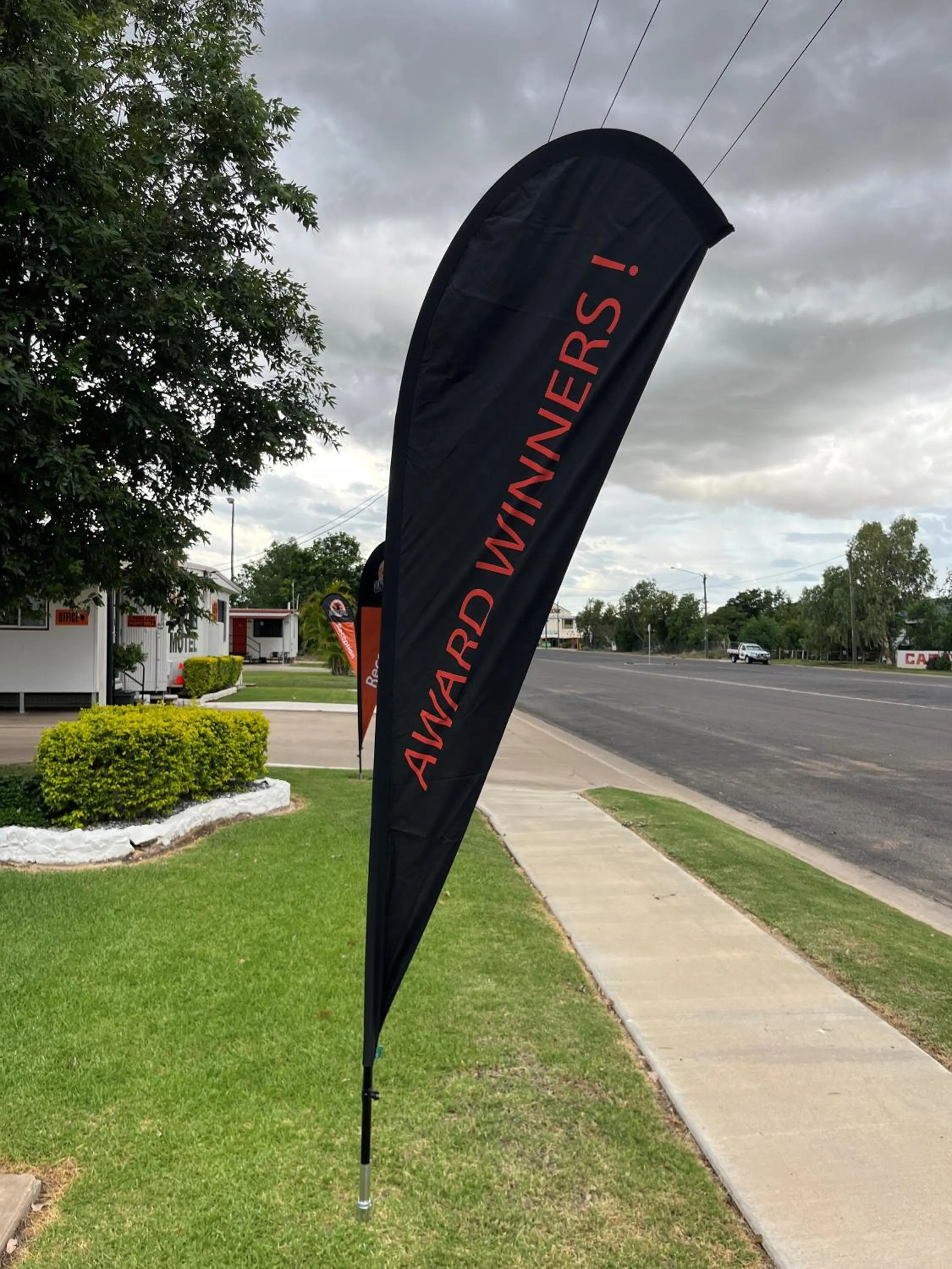 Property logo or sign in Winton Outback Motel