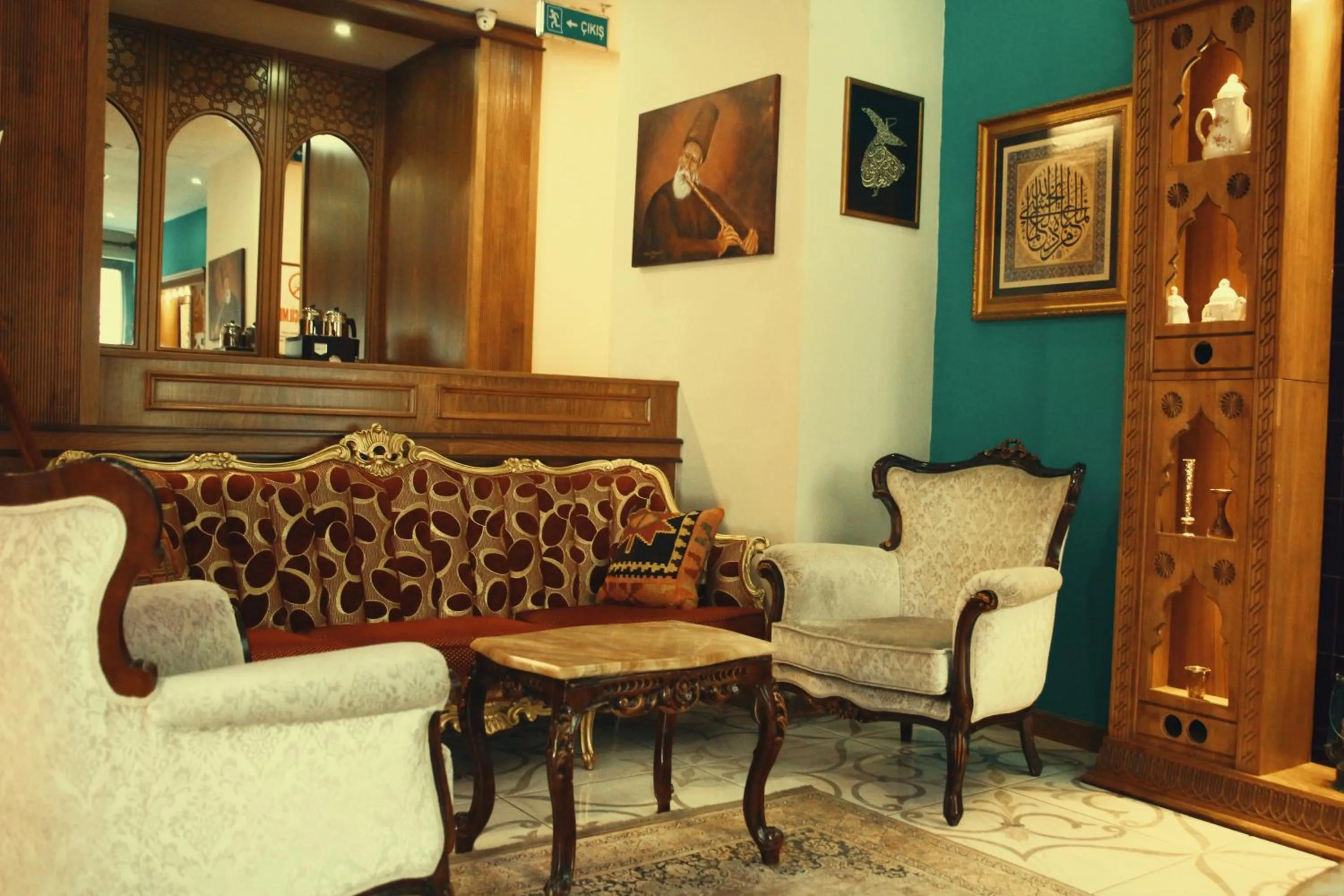 Lobby or reception in Hotel Ney