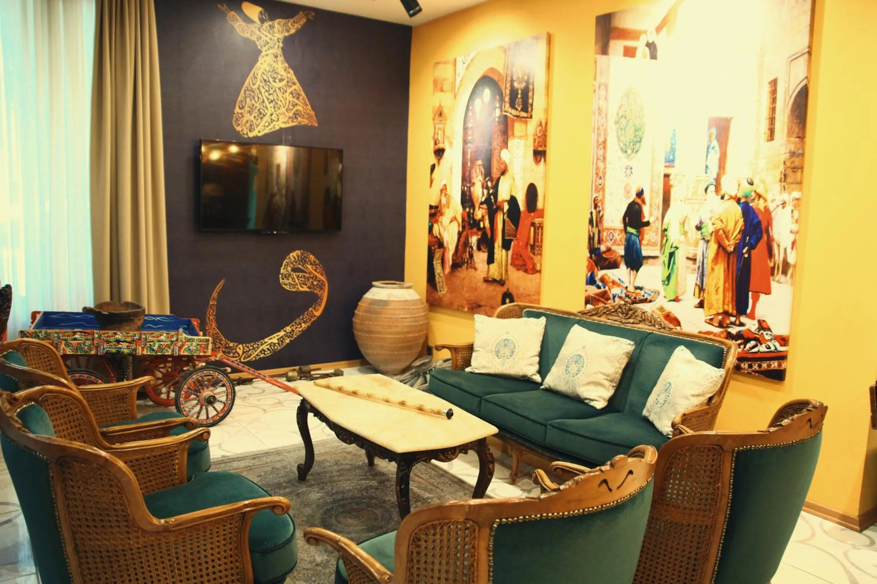 Lobby or reception in Hotel Ney