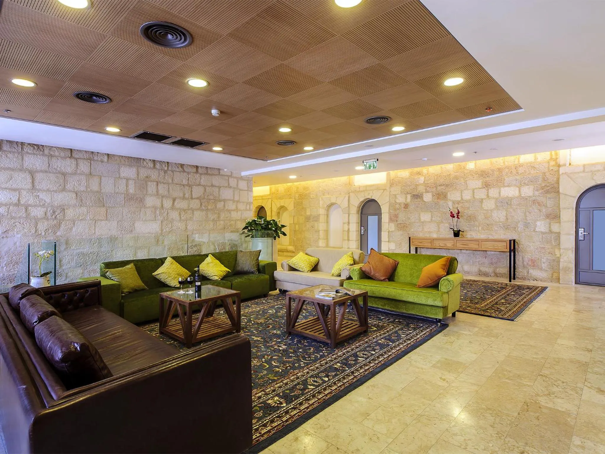 Lobby or reception in The Sephardic House Hotel in The Jewish Quarter