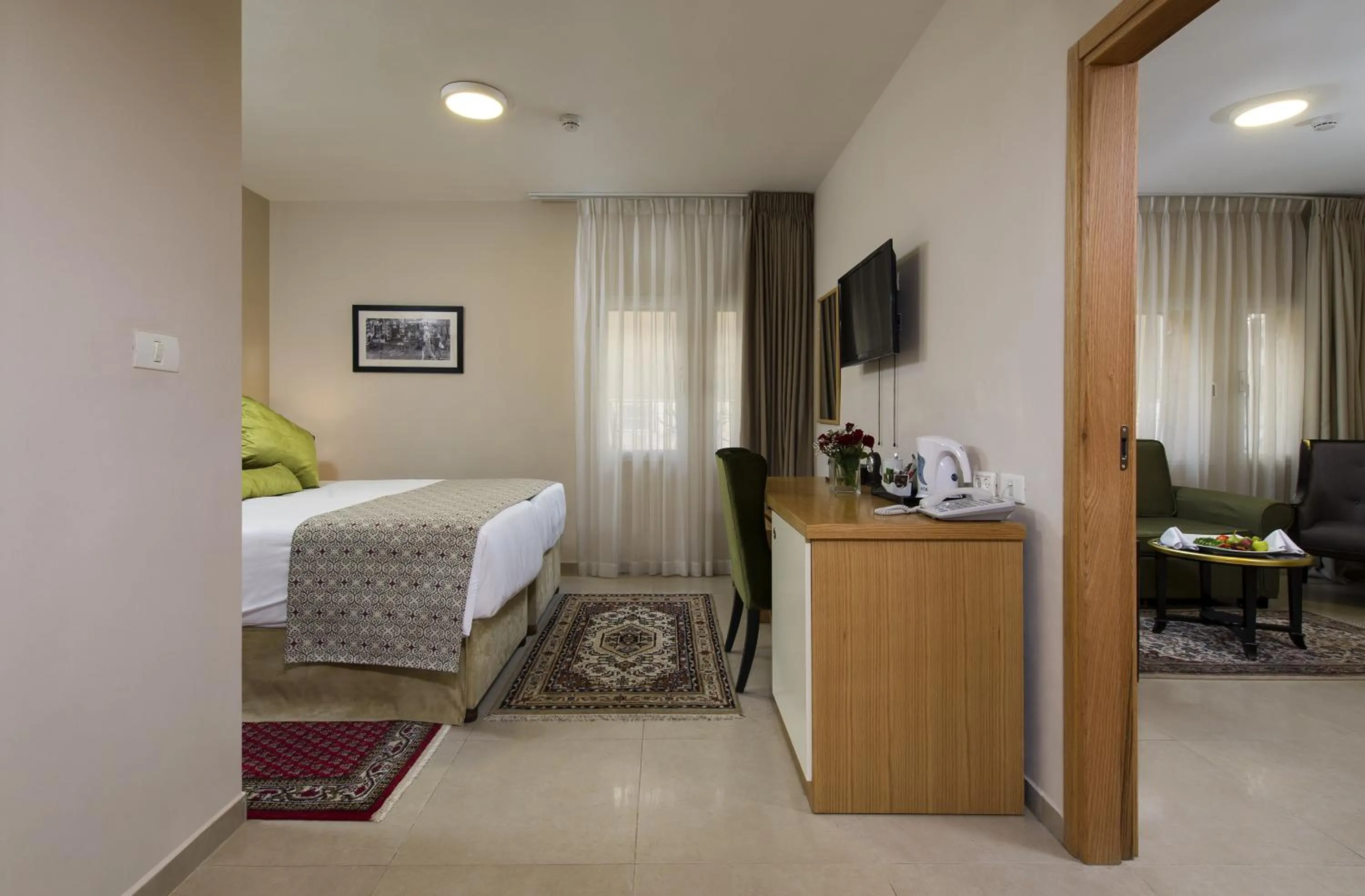 Bedroom, Bed in The Sephardic House Hotel in The Jewish Quarter
