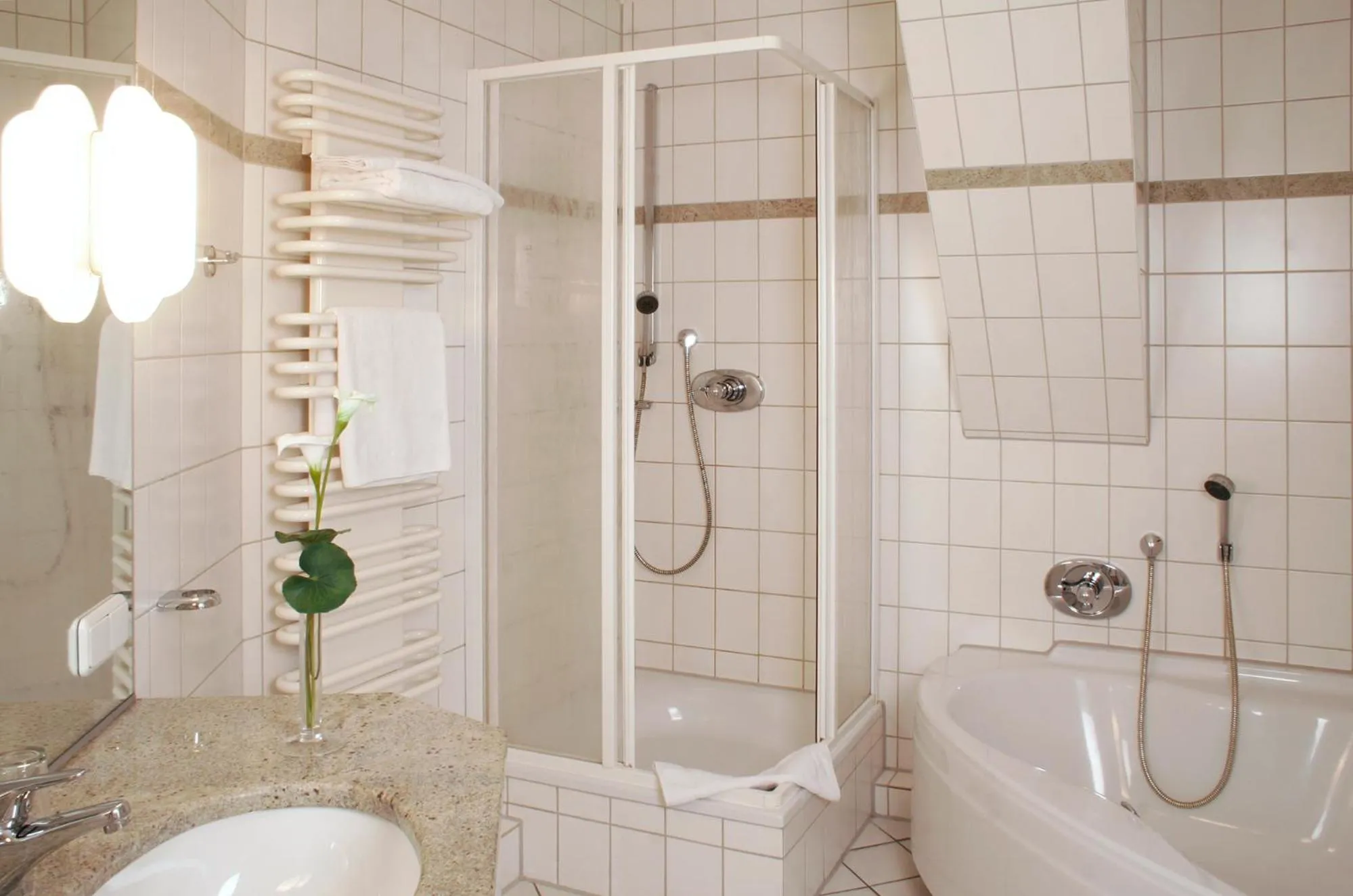 Shower in Hotel im Haus zur Hanse