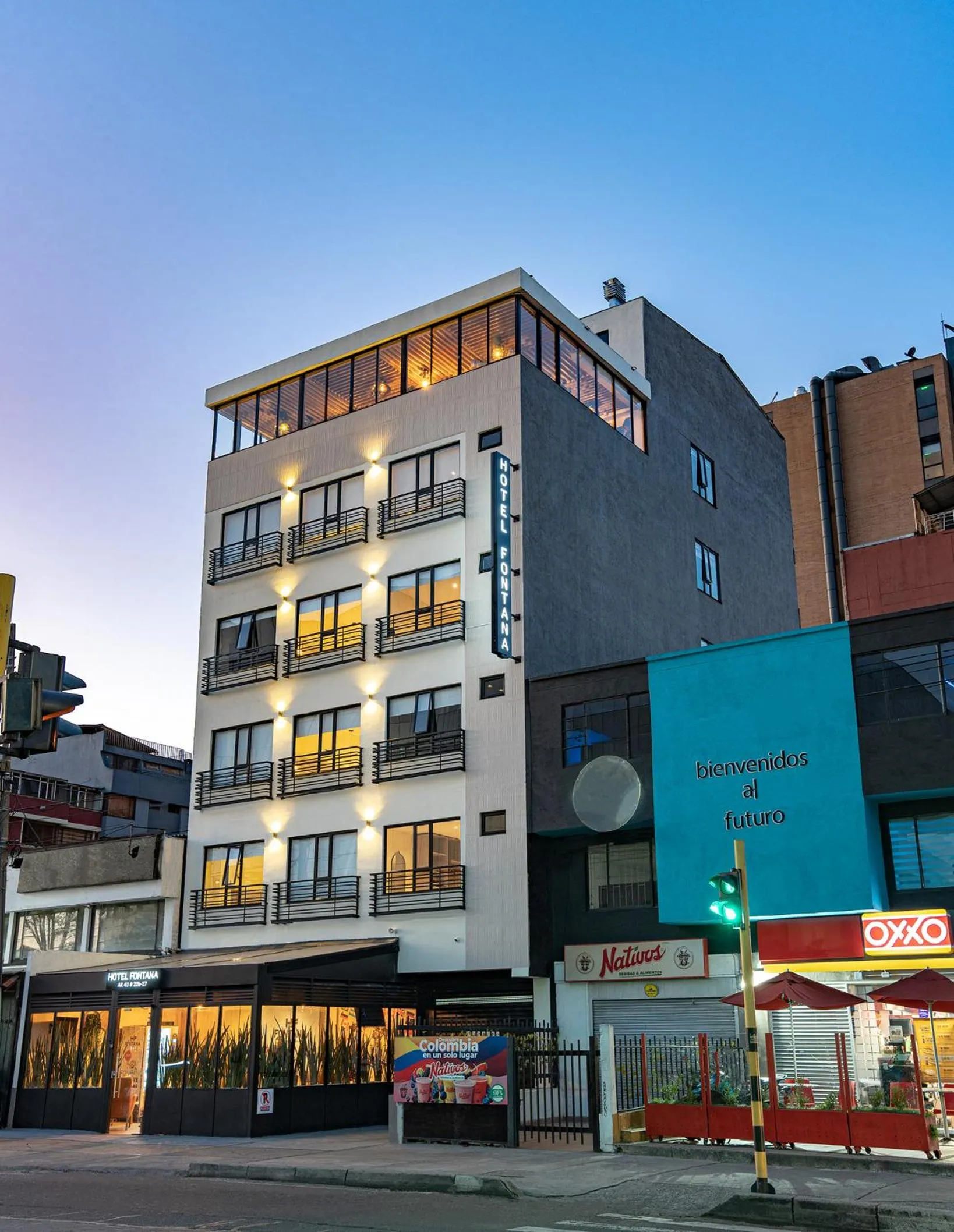 Property building in Hotel Fontana Bogotá - Corferias