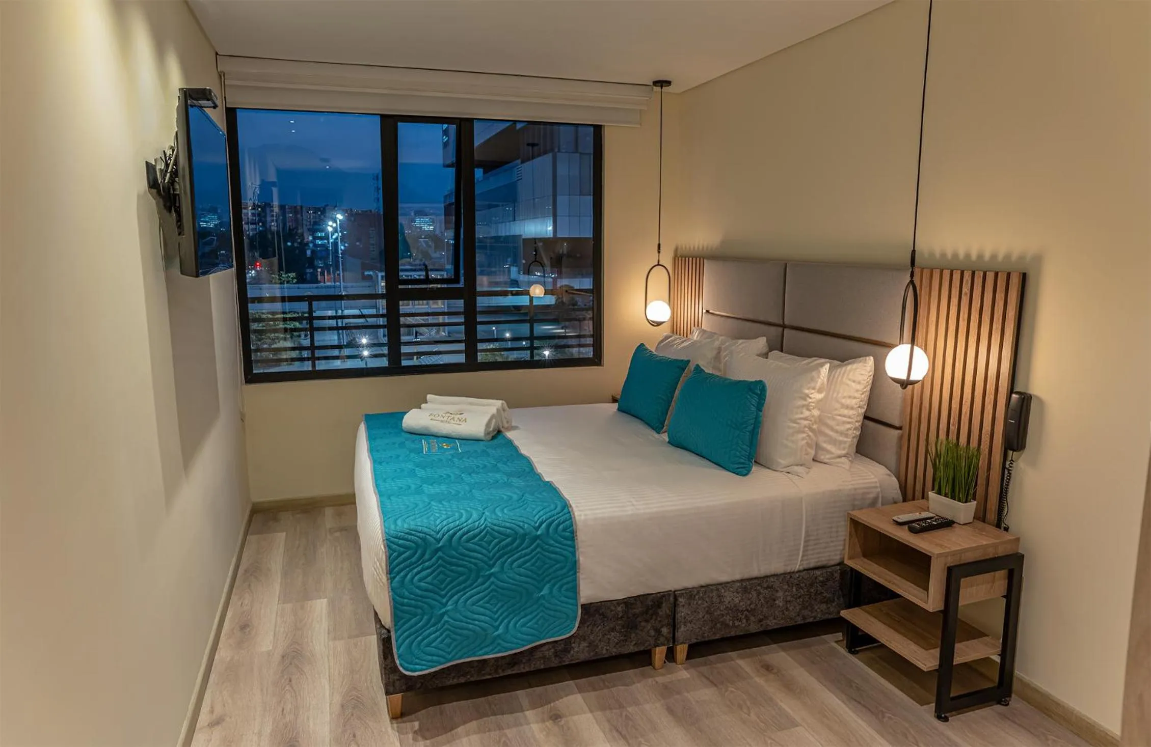 Bed in Hotel Fontana Bogotá - Corferias