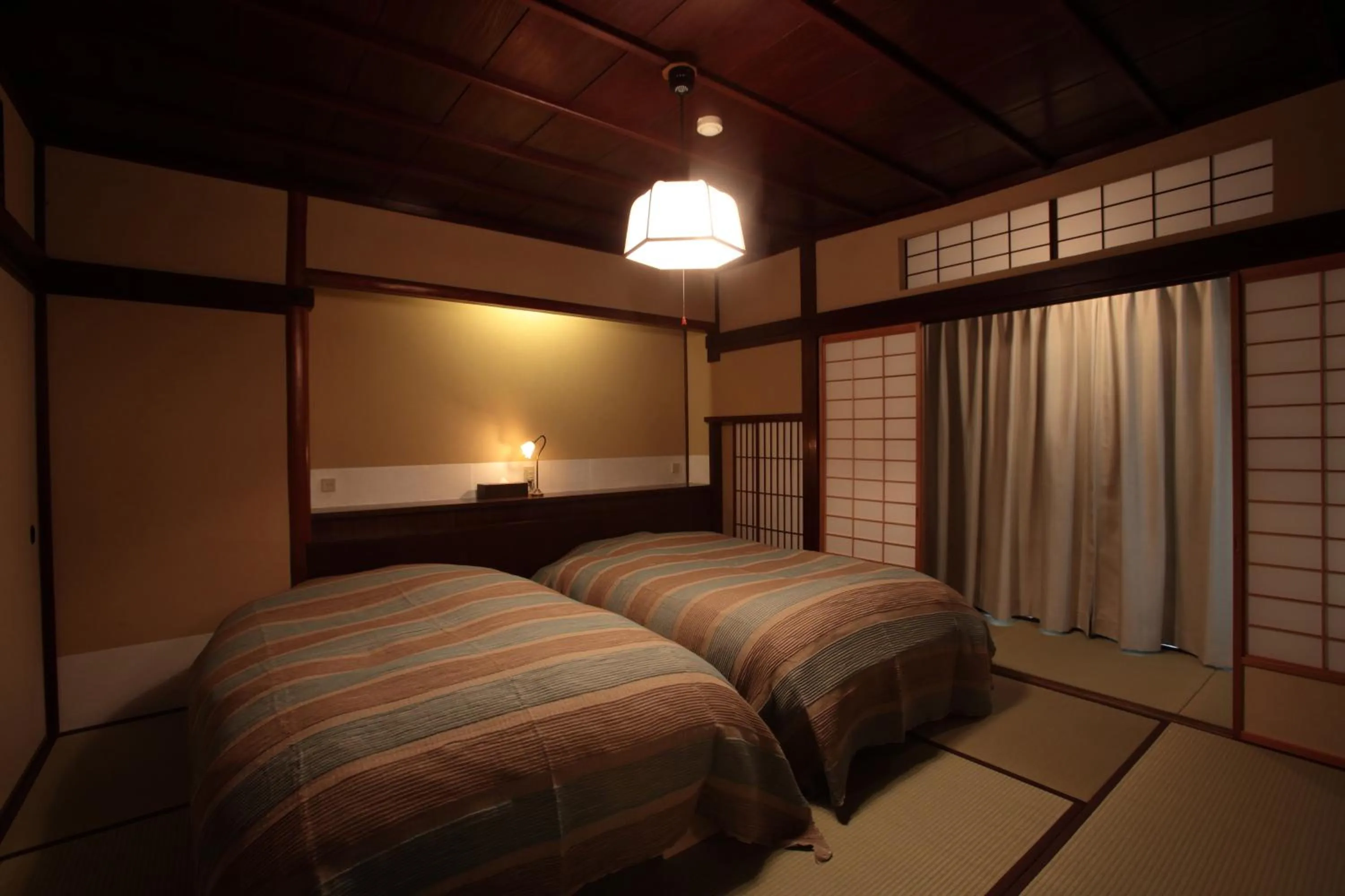 Bed in Motoyu Ishiya