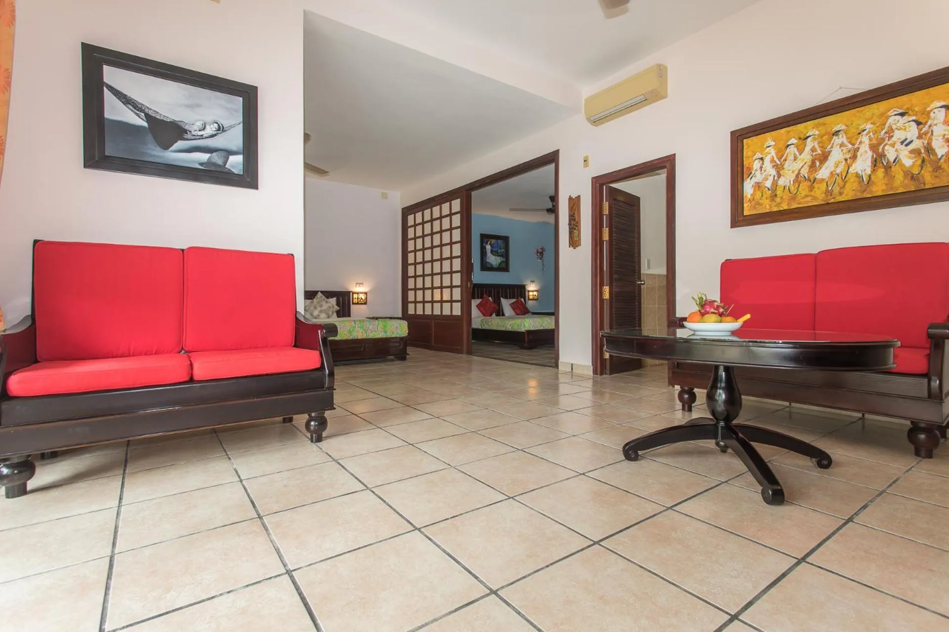 Living room in Grace Boutique Resort