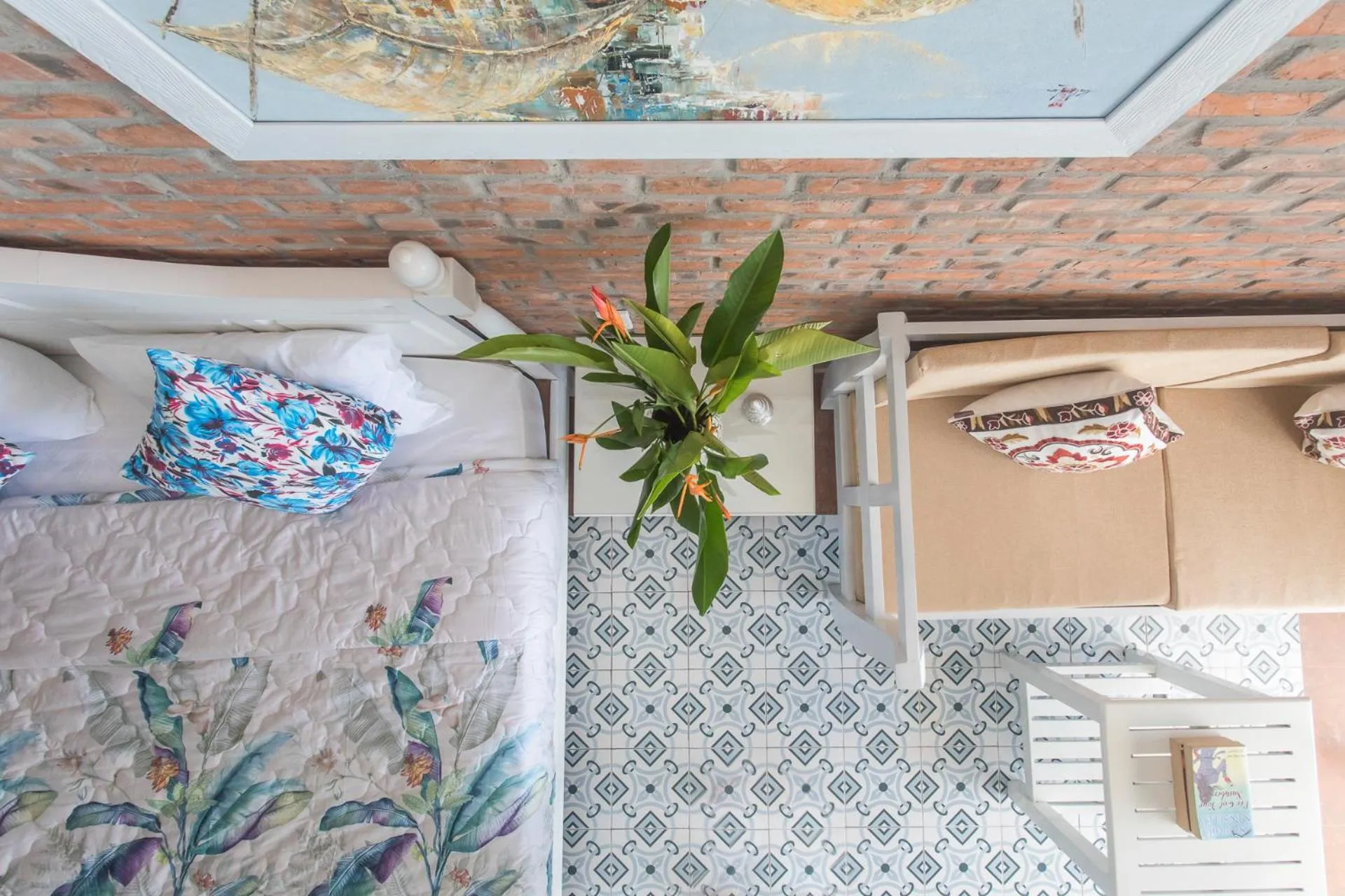 Seating area in Grace Boutique Resort