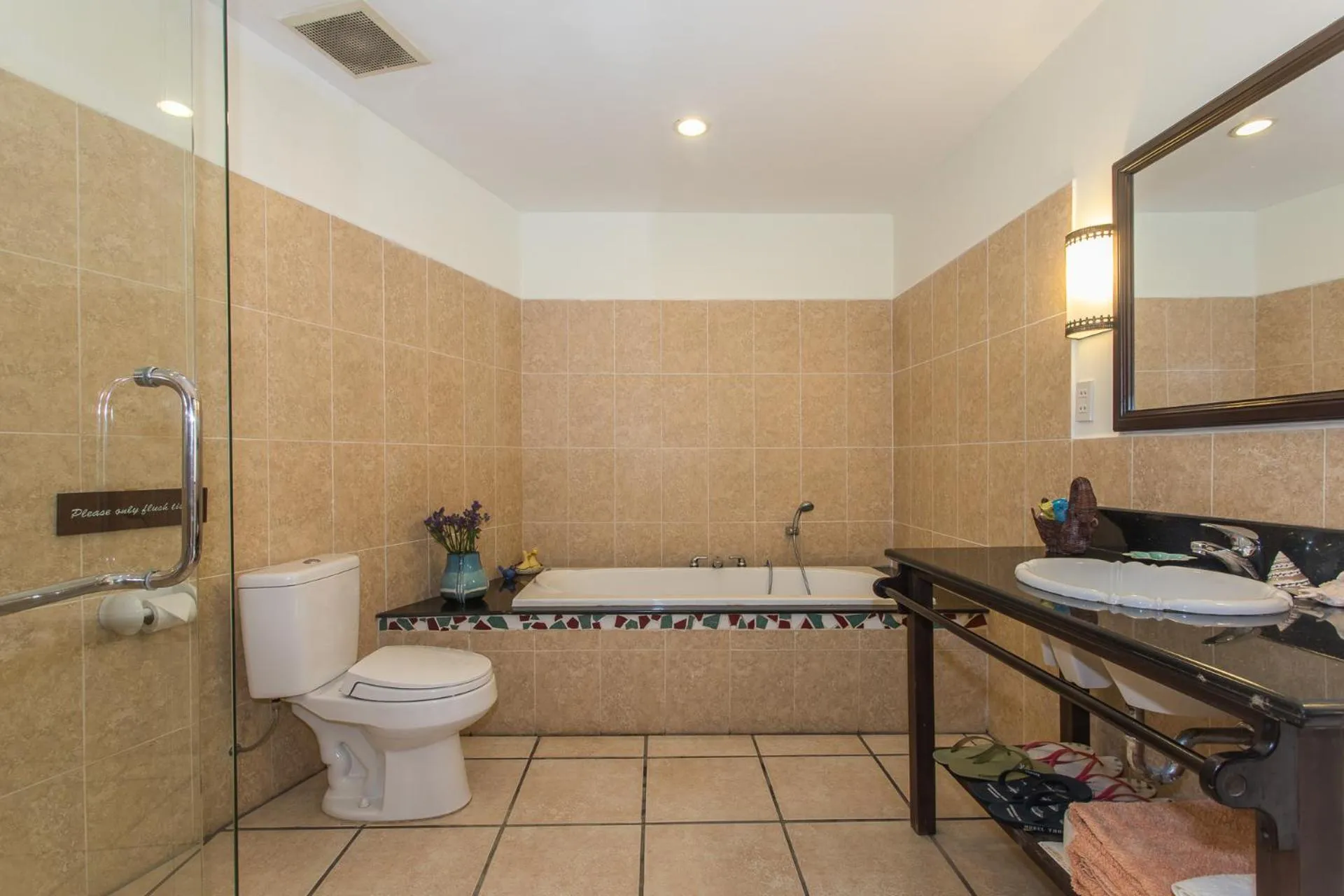 Toilet in Grace Boutique Resort