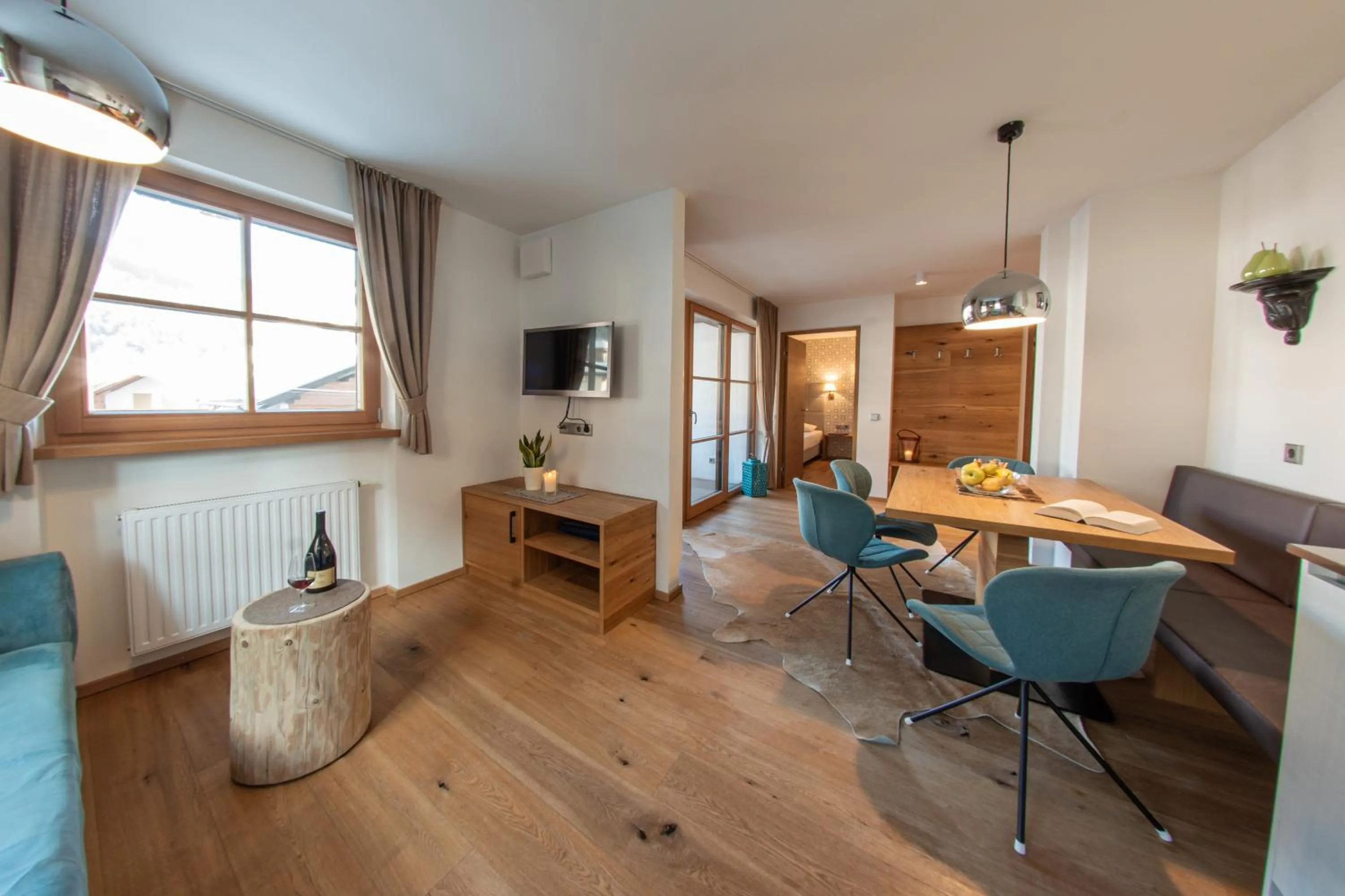Seating area in Mountainlodge Luxalpine