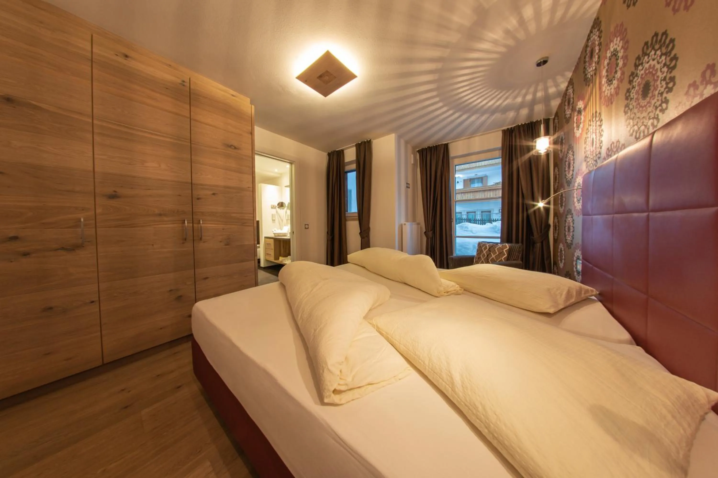 Bed in Mountainlodge Luxalpine